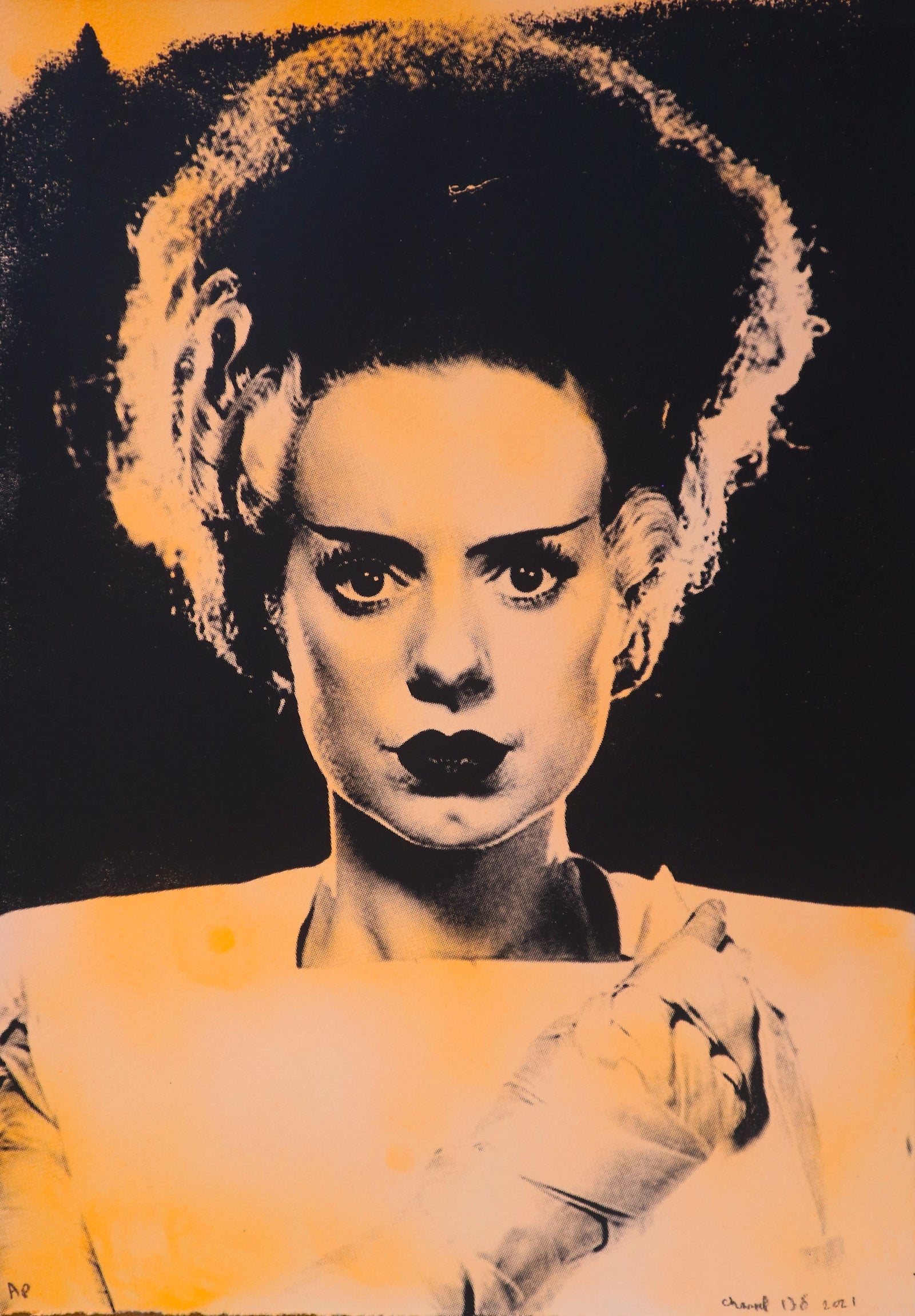 Channel 138 - Glow in the Dark Bride of Frankenstein (Artist Proof)