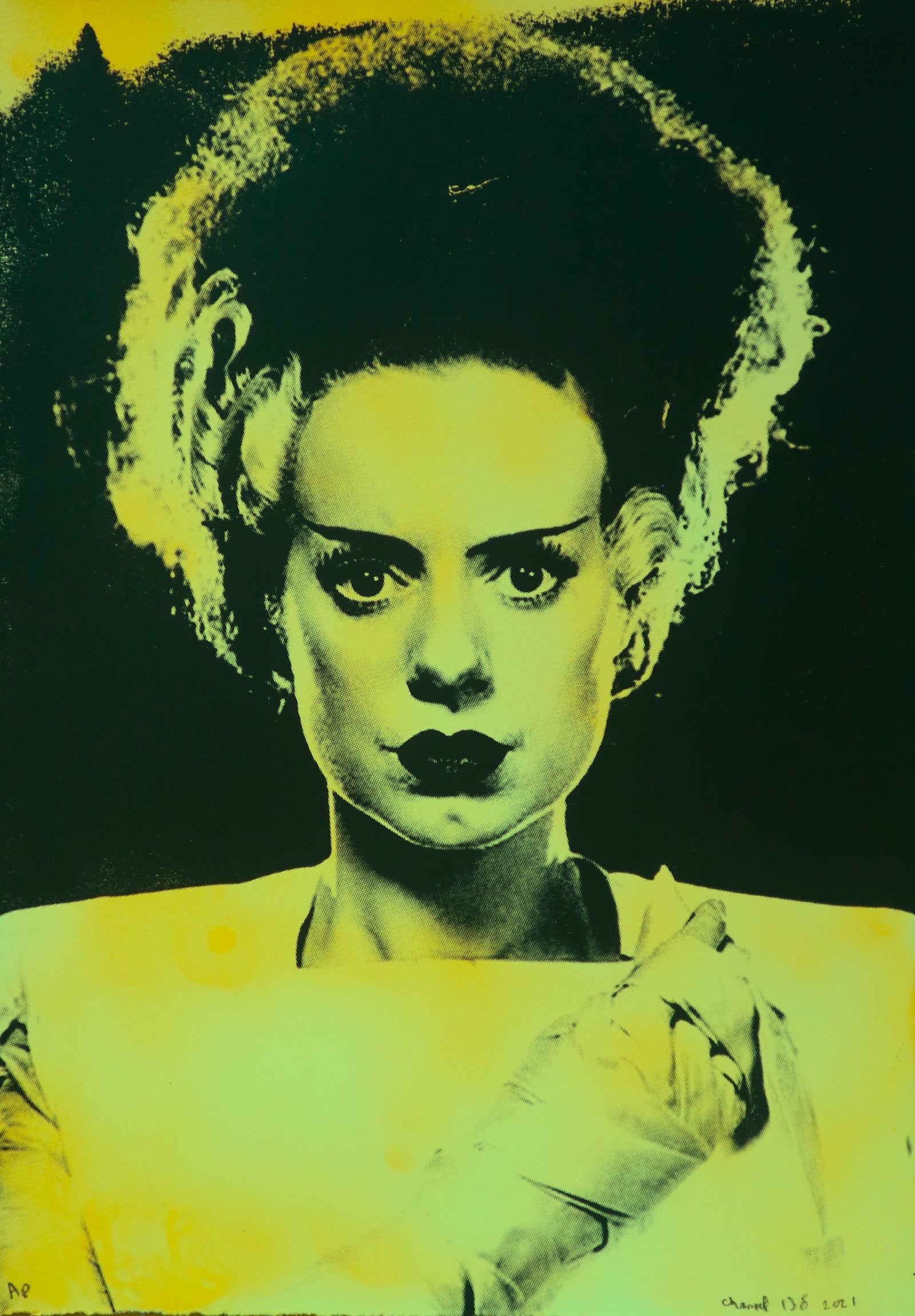 Channel 138 - Glow in the Dark Bride of Frankenstein (Artist Proof)