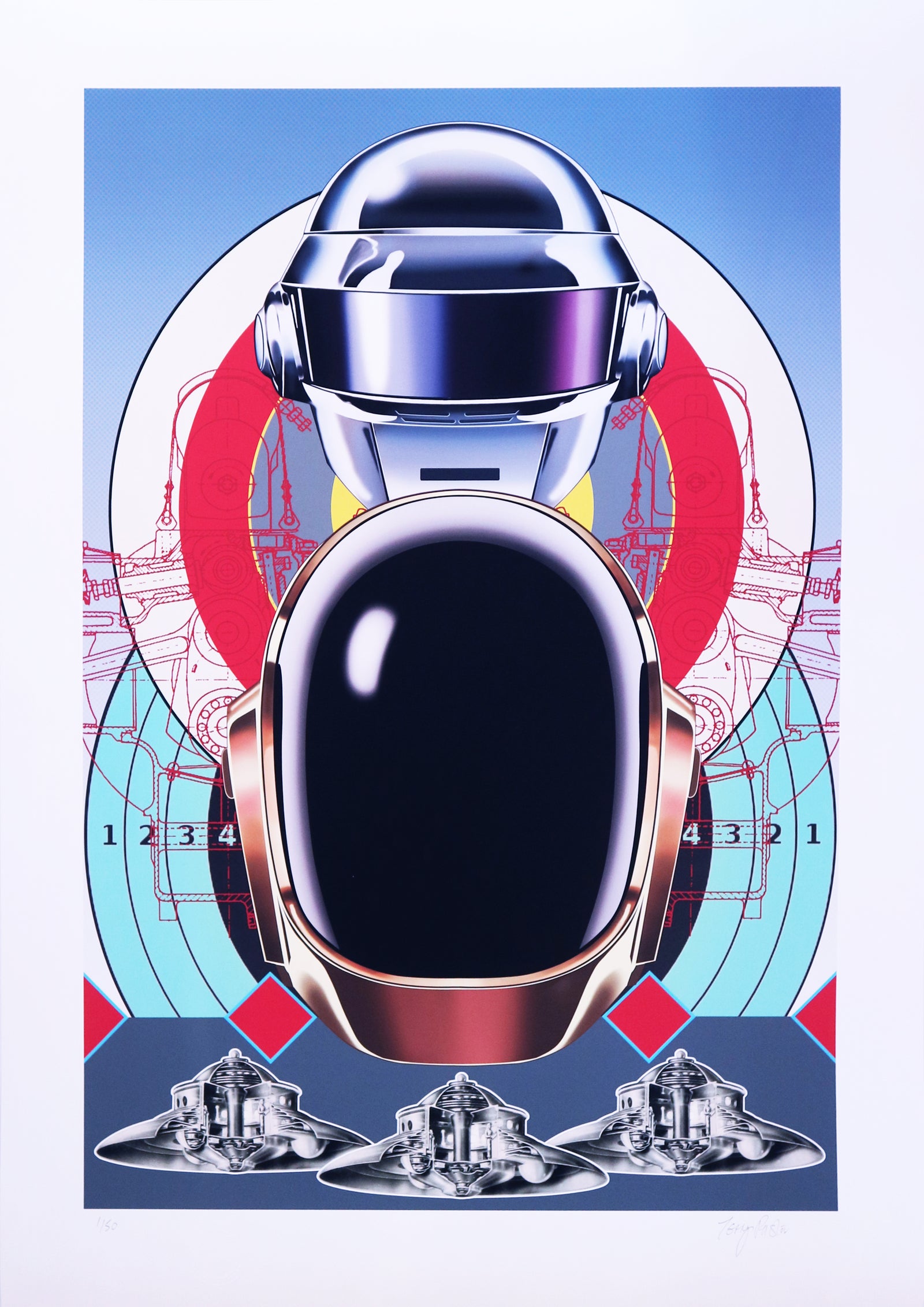 Terry Pastor - Daft Punk Target