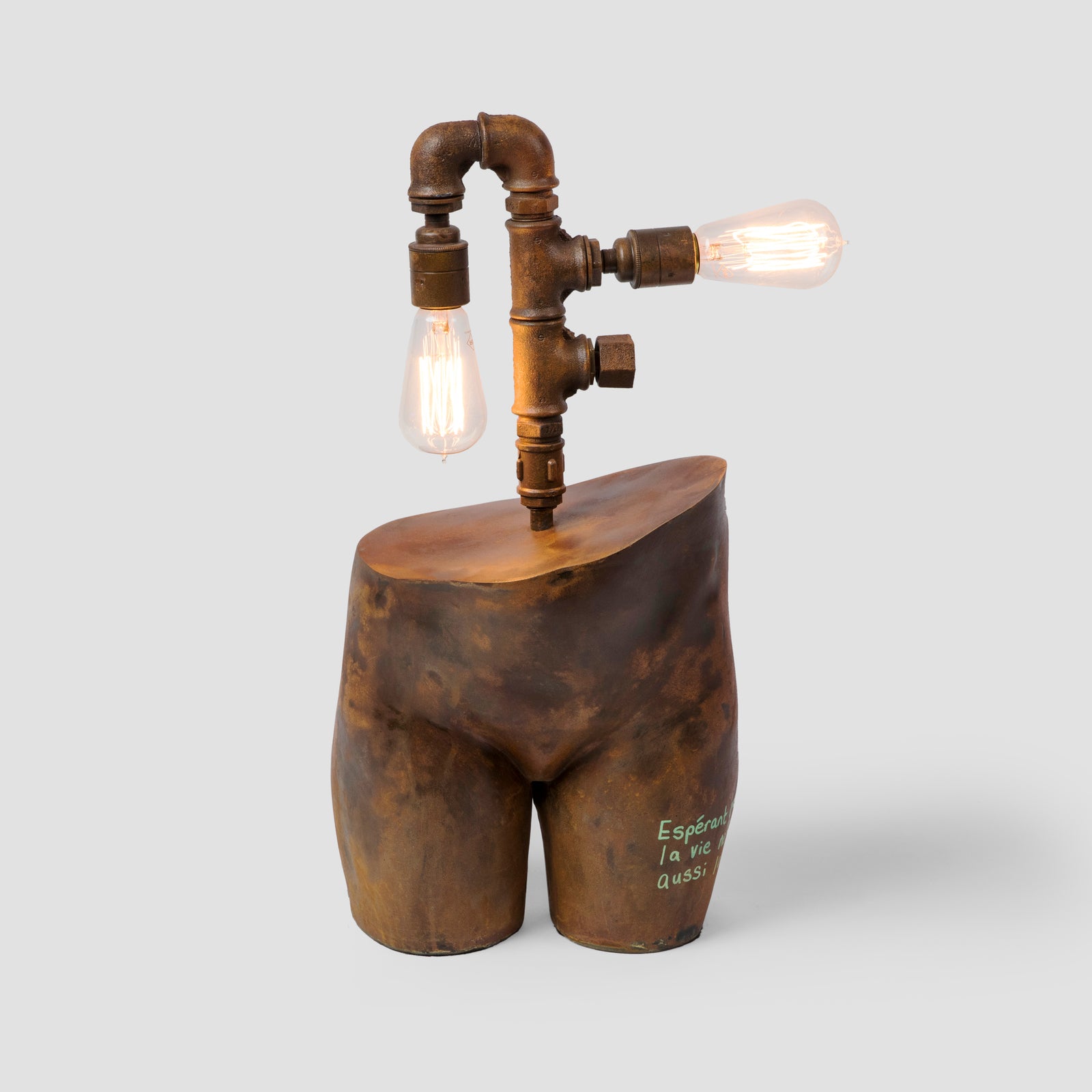 Naomi Wallens - Derelict - Lamp Sculpture