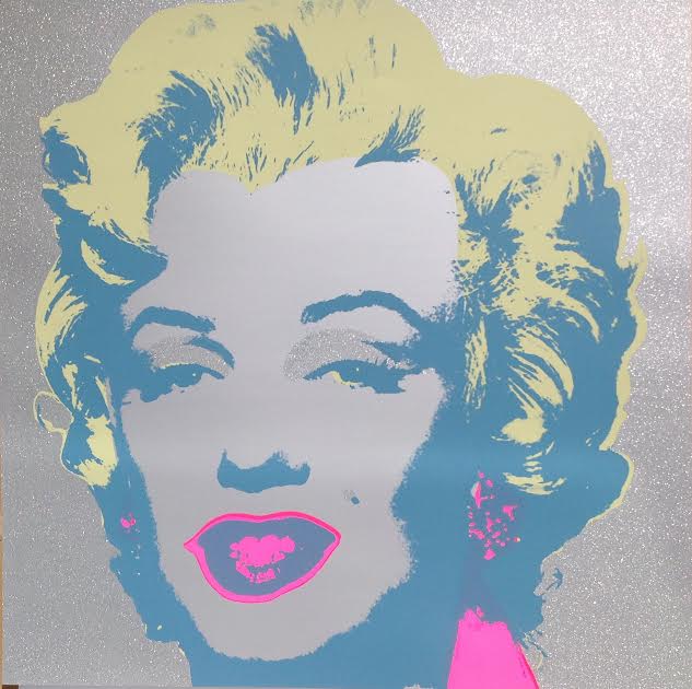 Andy Warhol / Sunday B Morning - Diamond Dust Marilyn