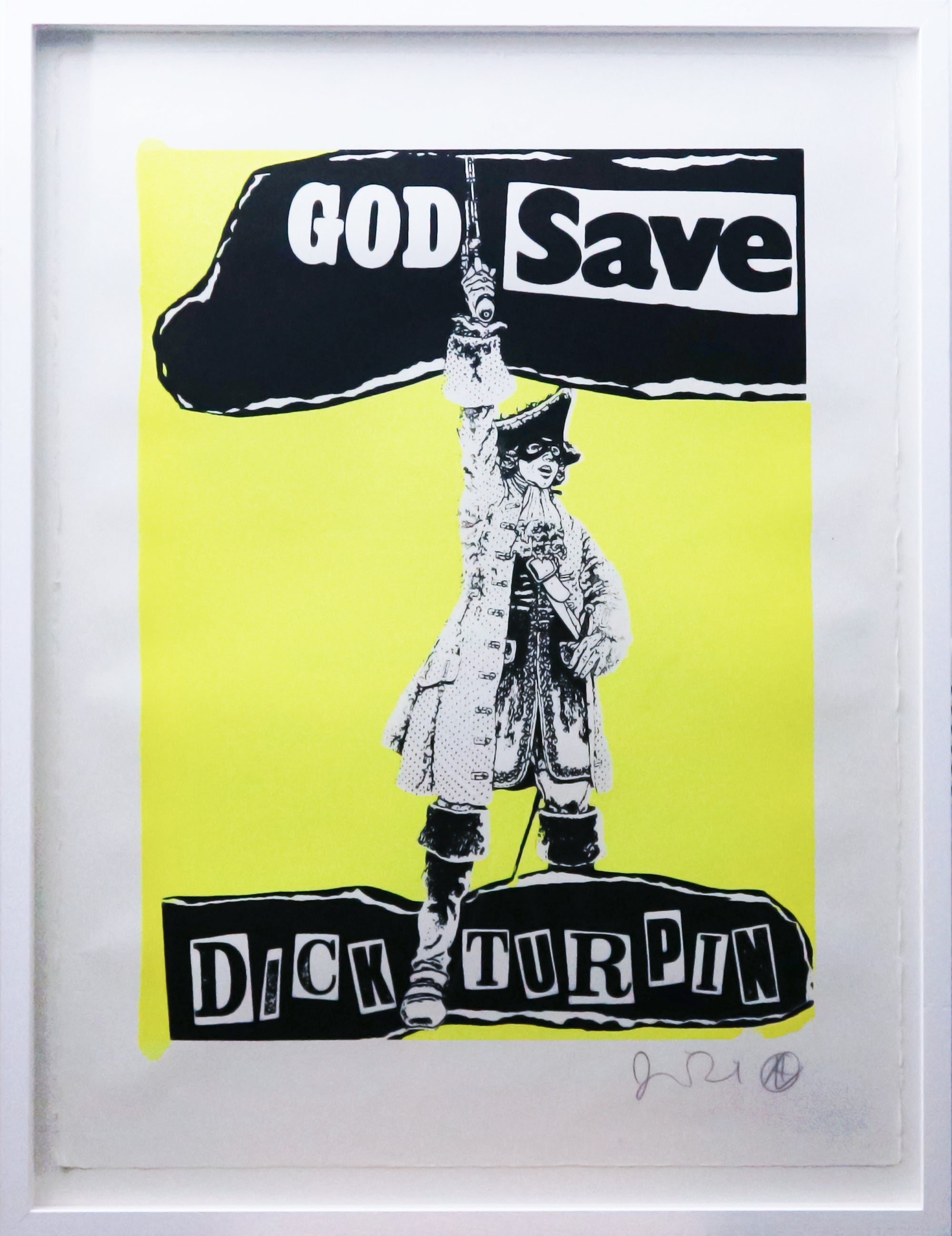 Jamie Reid - God Save Dick Turpin (Framed)
