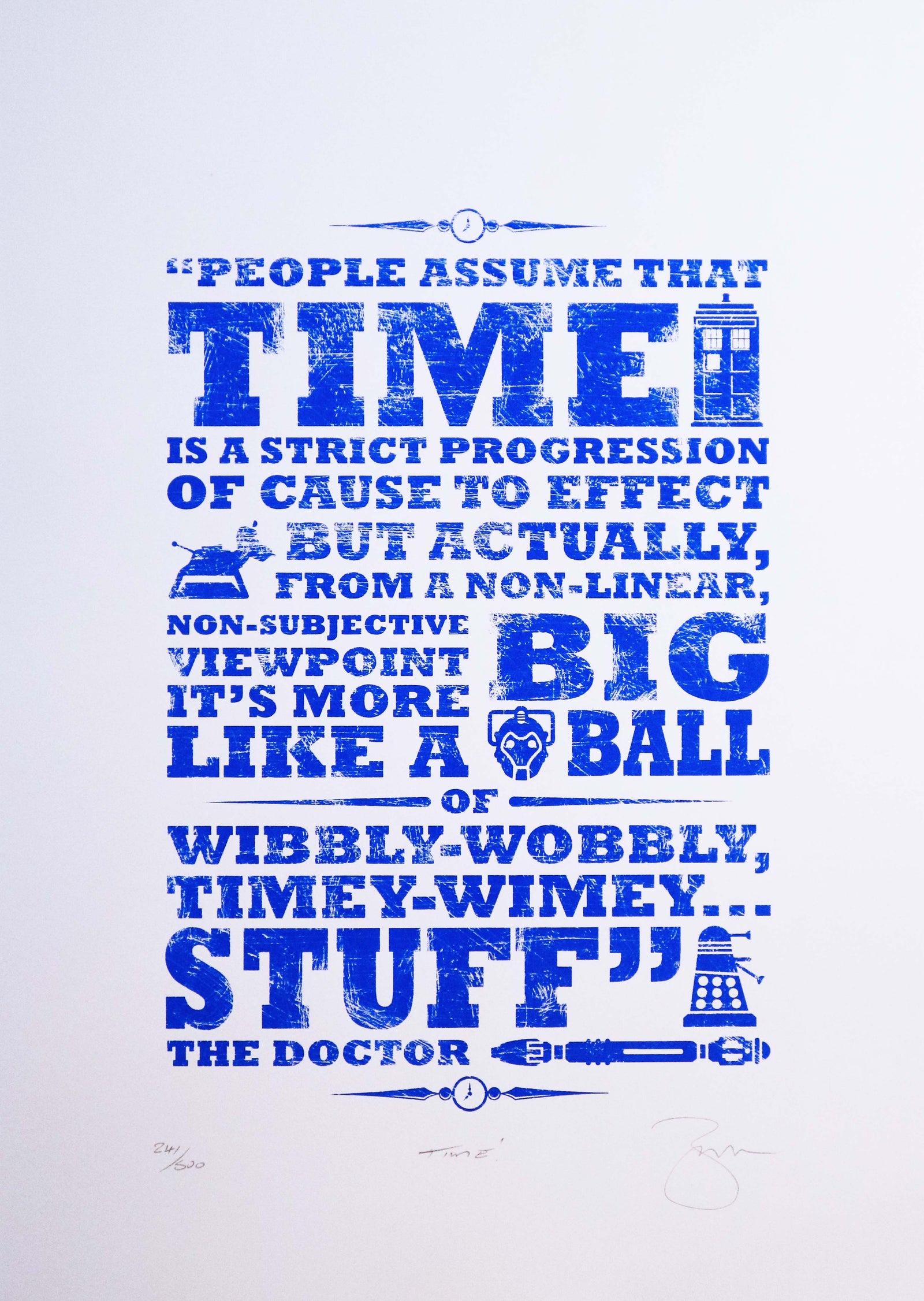 Barry D Bulsara - Dr Who Time