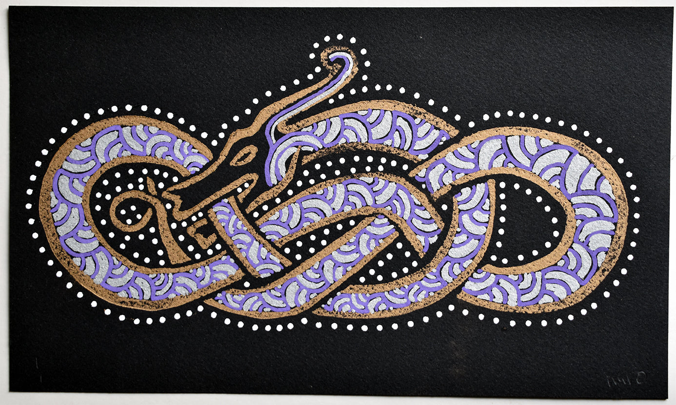 Will Wright - Dragon Purple Silver