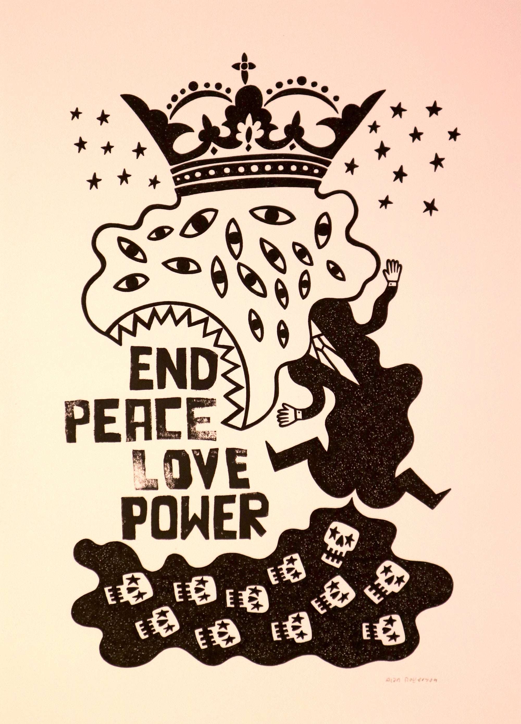 Alan Rogerson - End Peace Love Power