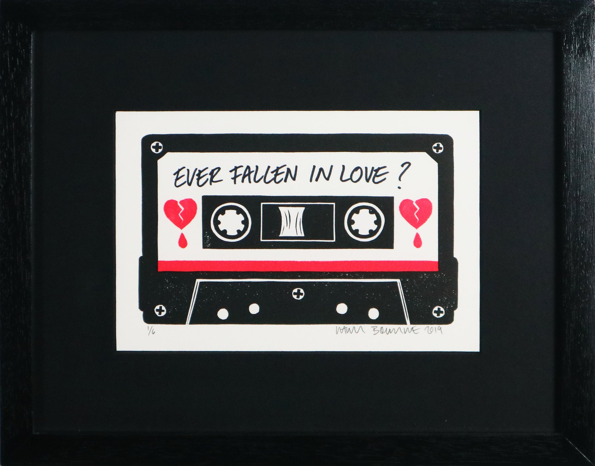 Chris Bourke - Ever Fallen In Love (Framed)