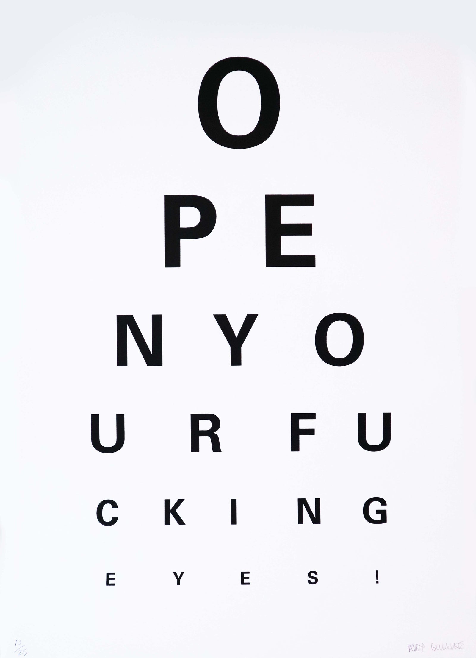Alex Bucklee - Eye Test