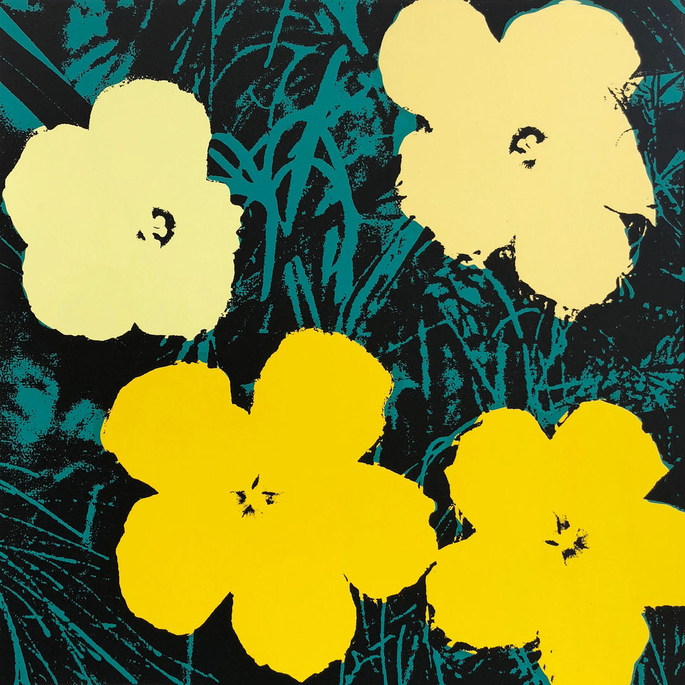 アンディ・ウォーホル　FLOWERS シルクスクリーン　サンデー・B・モーニング アンディ・ウォーホルFLOWERS シルクスクリーンサンデー・B