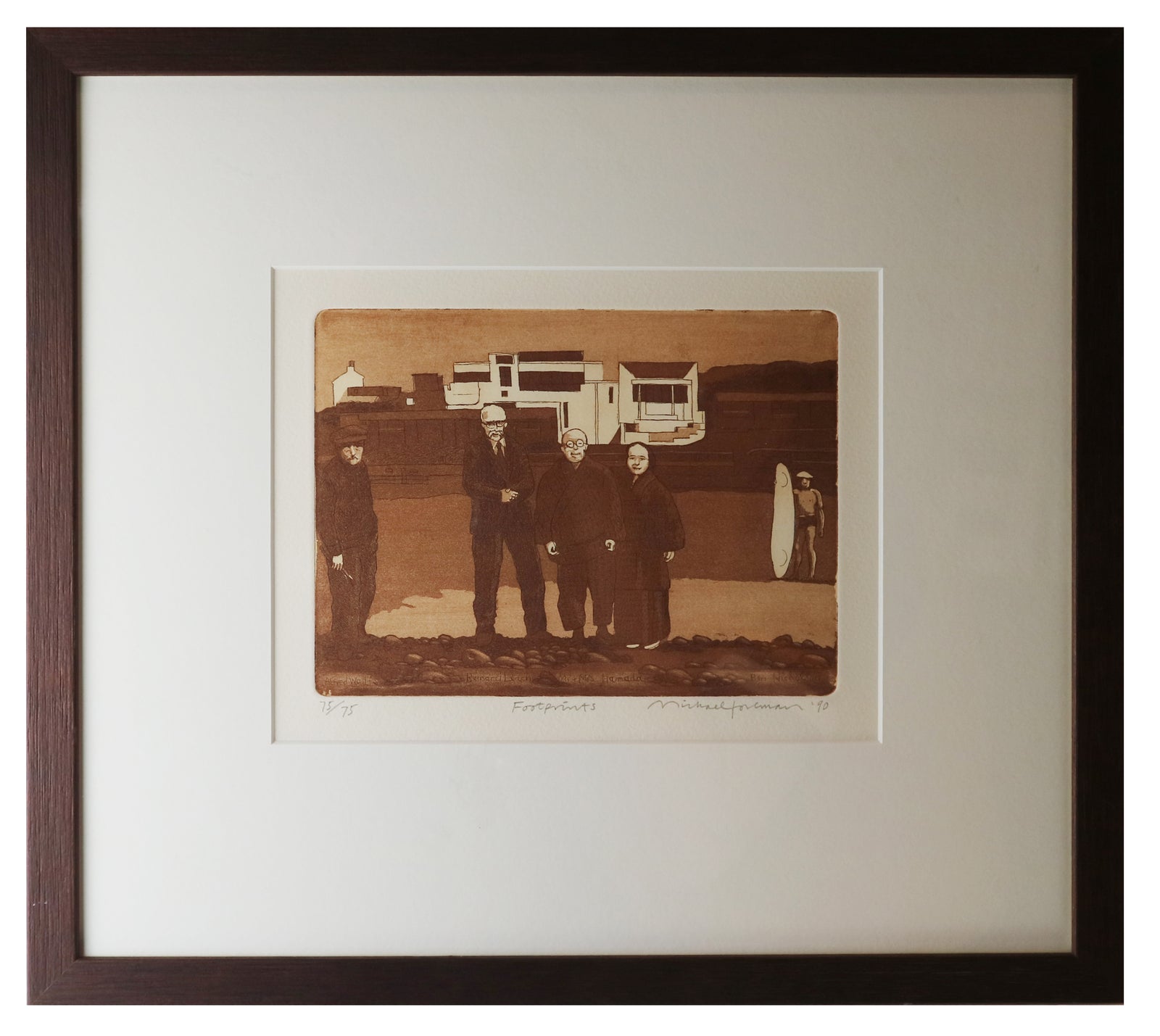 Michael Foreman - Footprints (Framed)