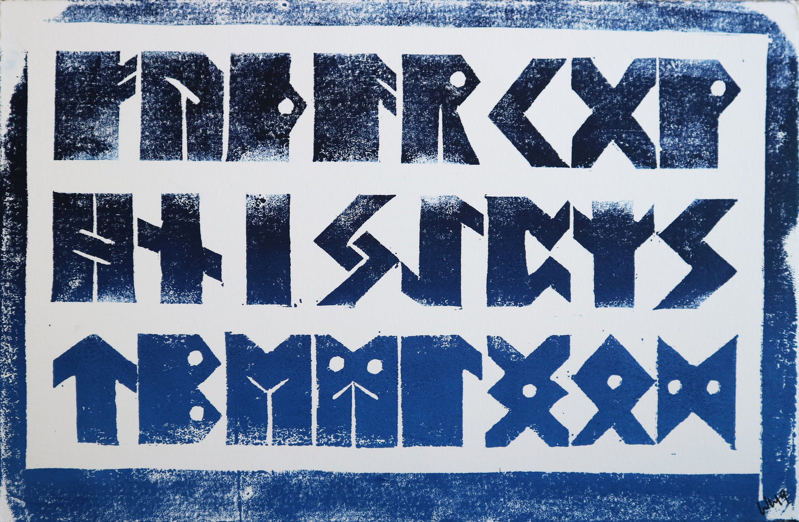 Will Wright - Futhark (Blue)