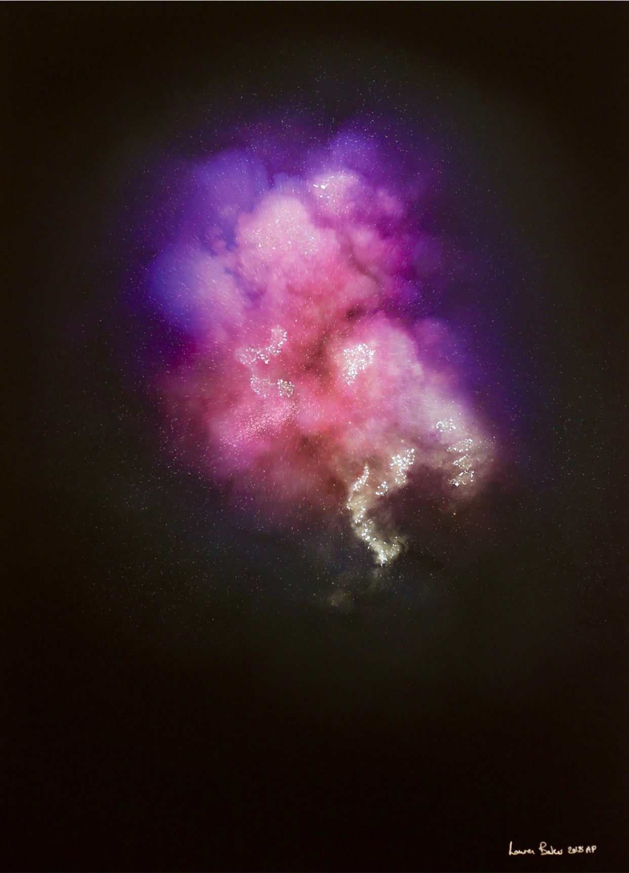 Lauren Baker - Galaxy Explosion (Diamond Dust - Purple)