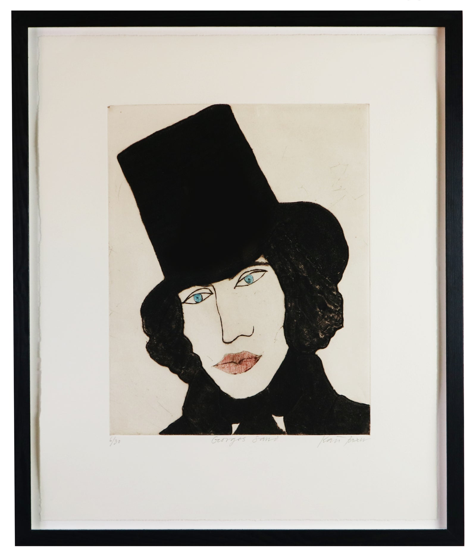 Kate Boxer - George Sand (Framed)