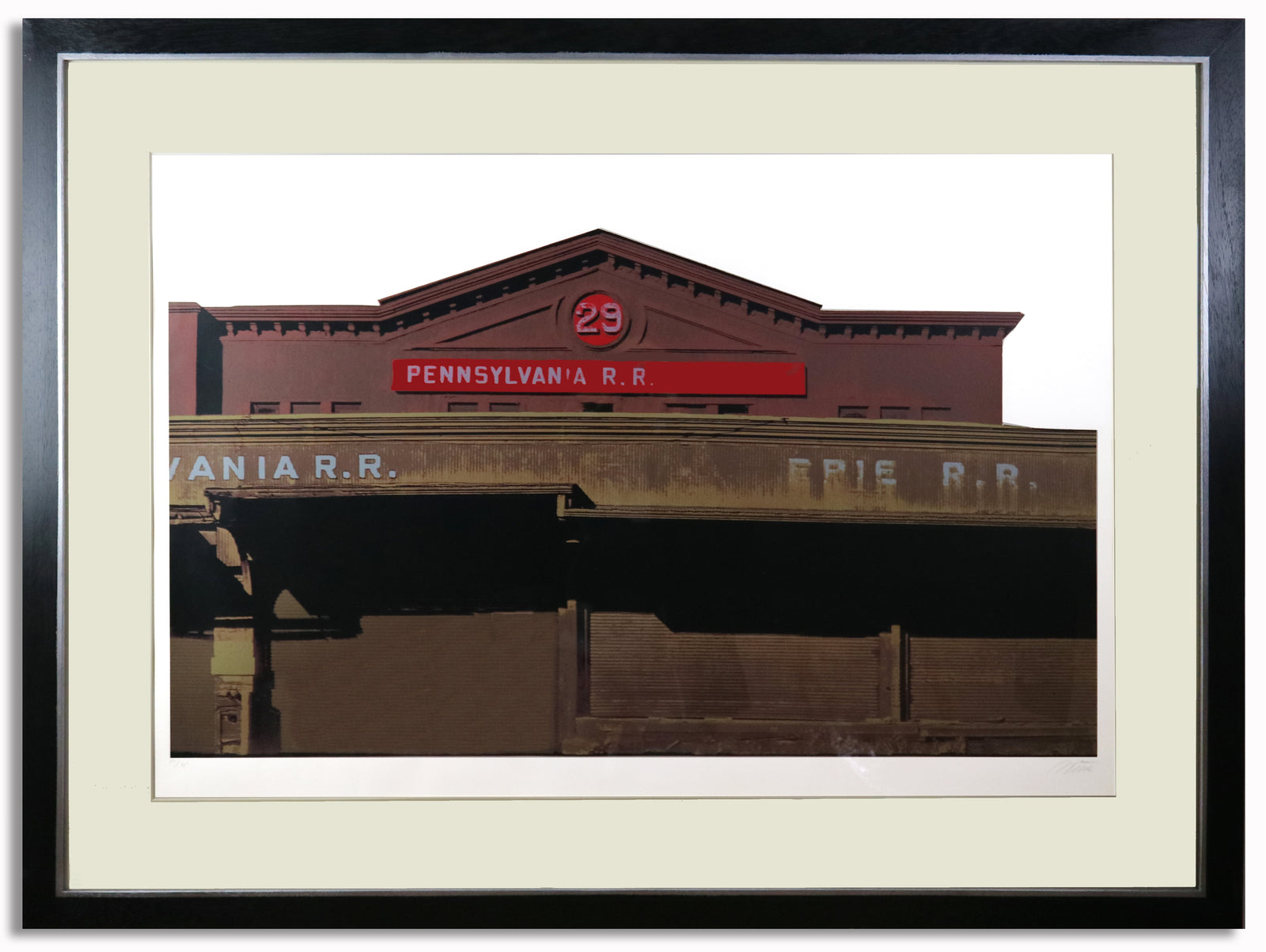 Gerd Winner - Pennsylvania R.R. (Framed)