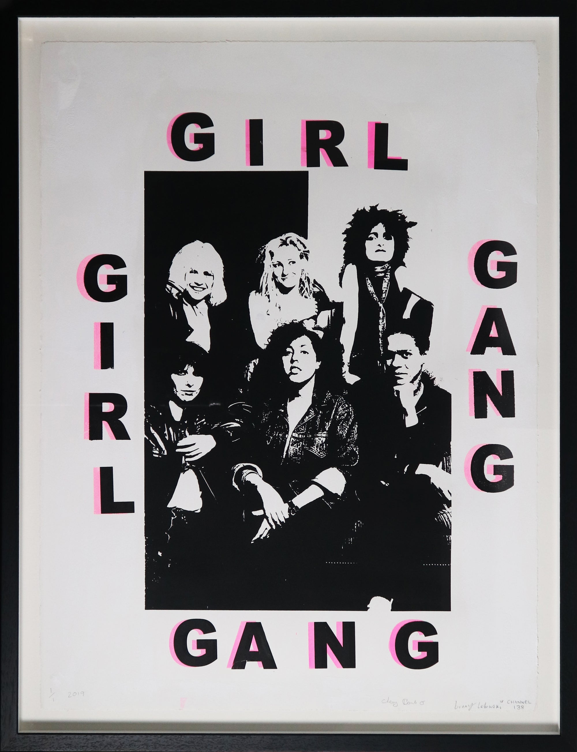 Channel 138 - Girl Gang (Framed)