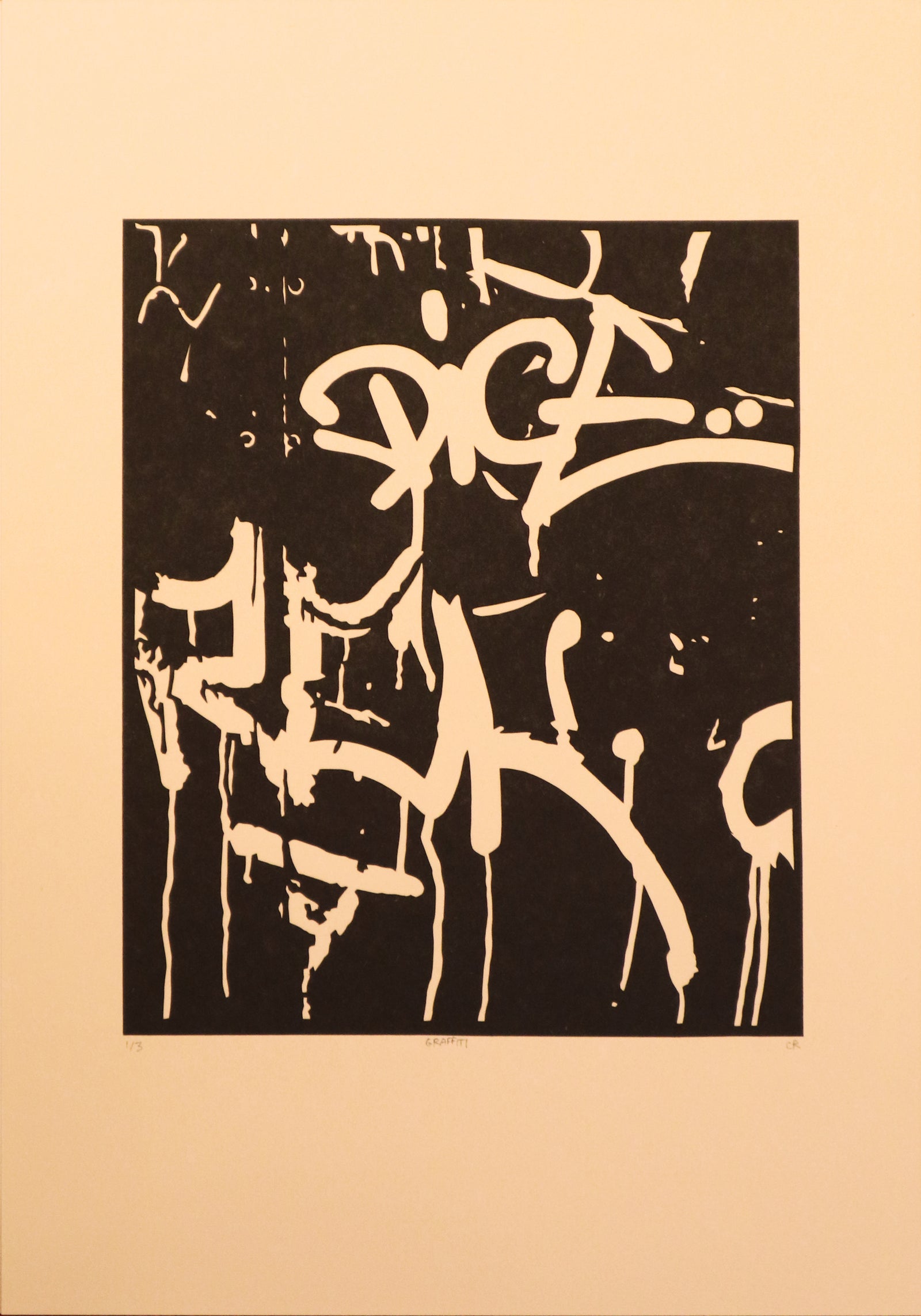 Callum Russell - Graffiti (Original Paper cut)