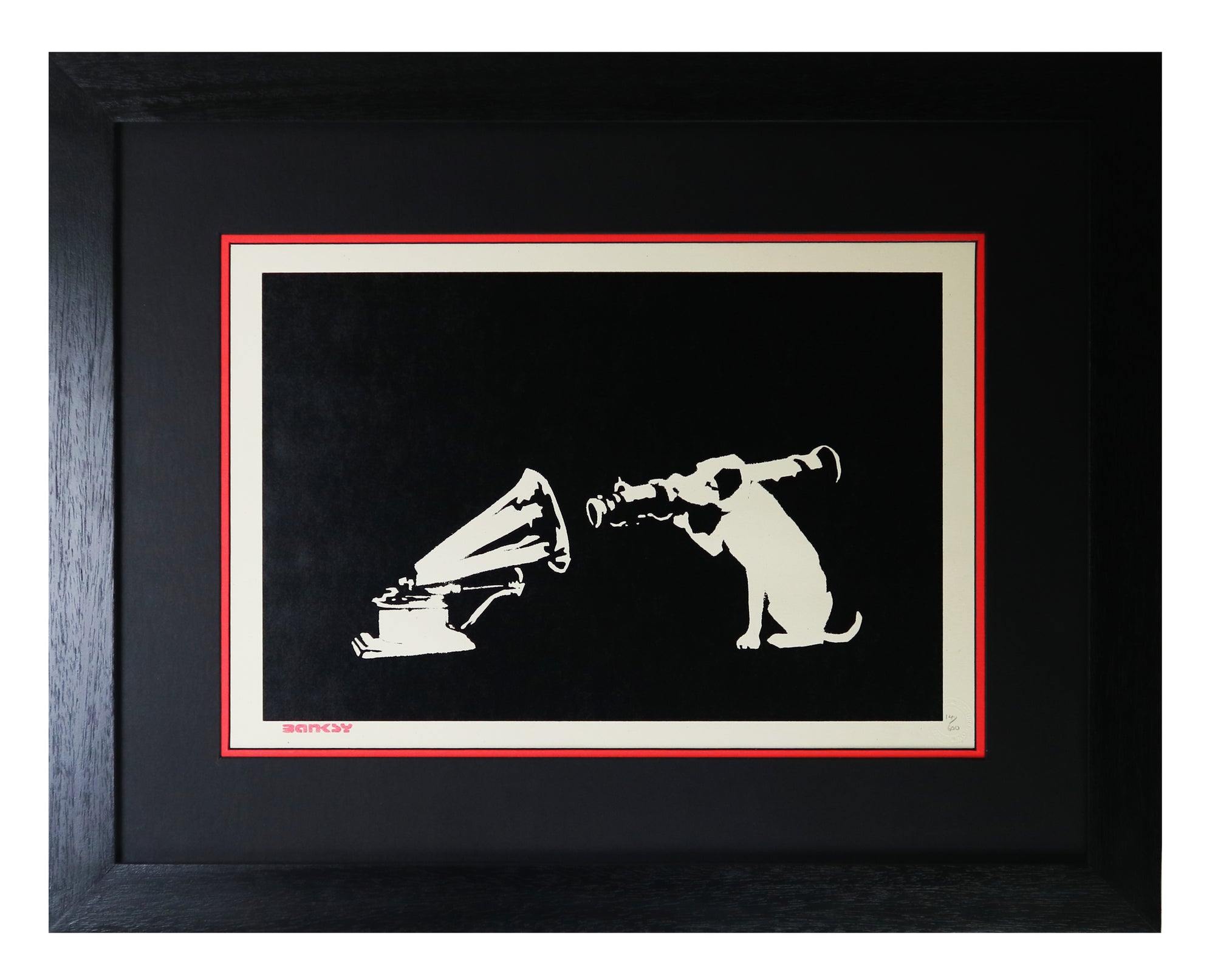 Banksy - HMV (Rocket Dog) (Framed)