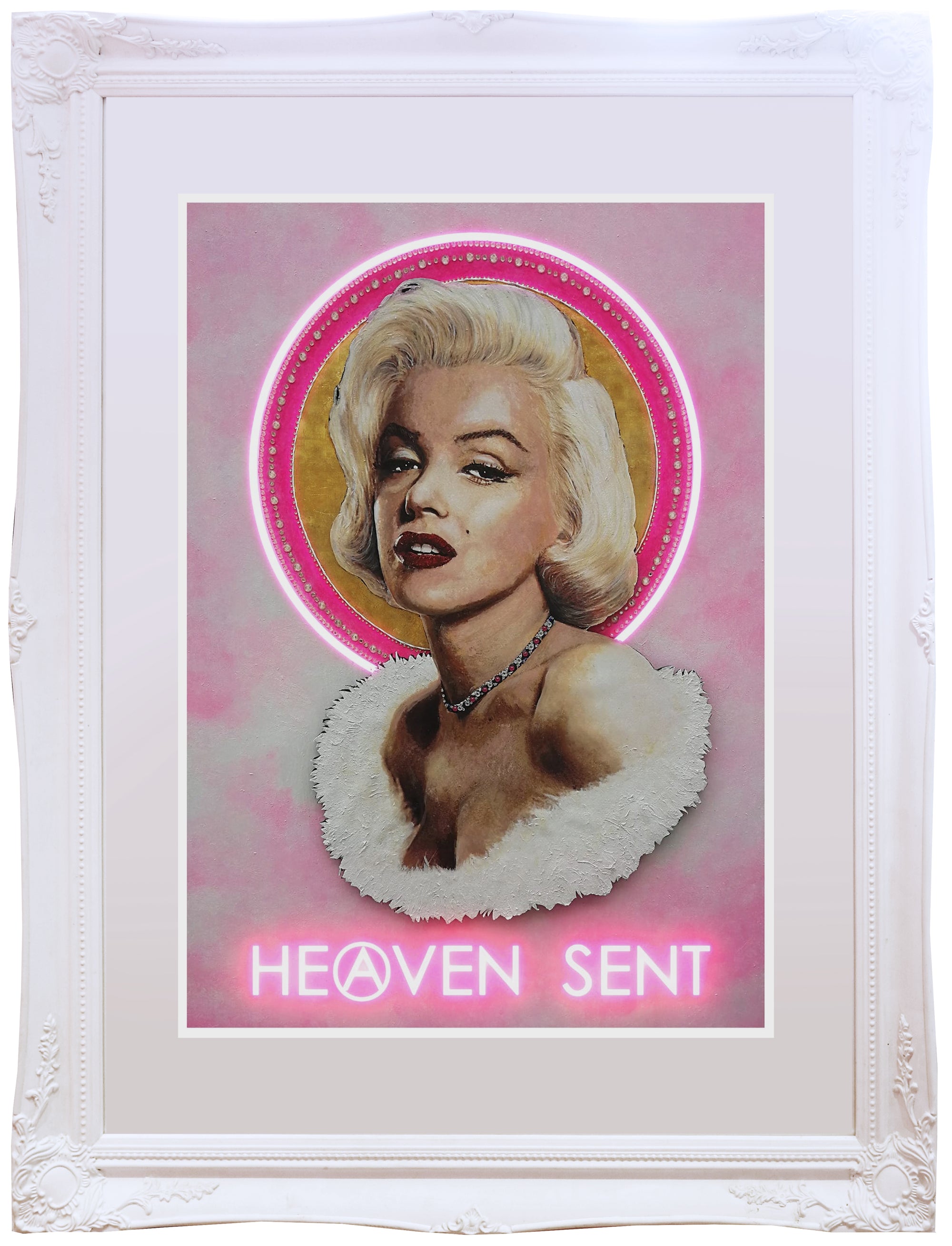 Illuminati Neon - Heaven Sent: Marilyn (Framed)
