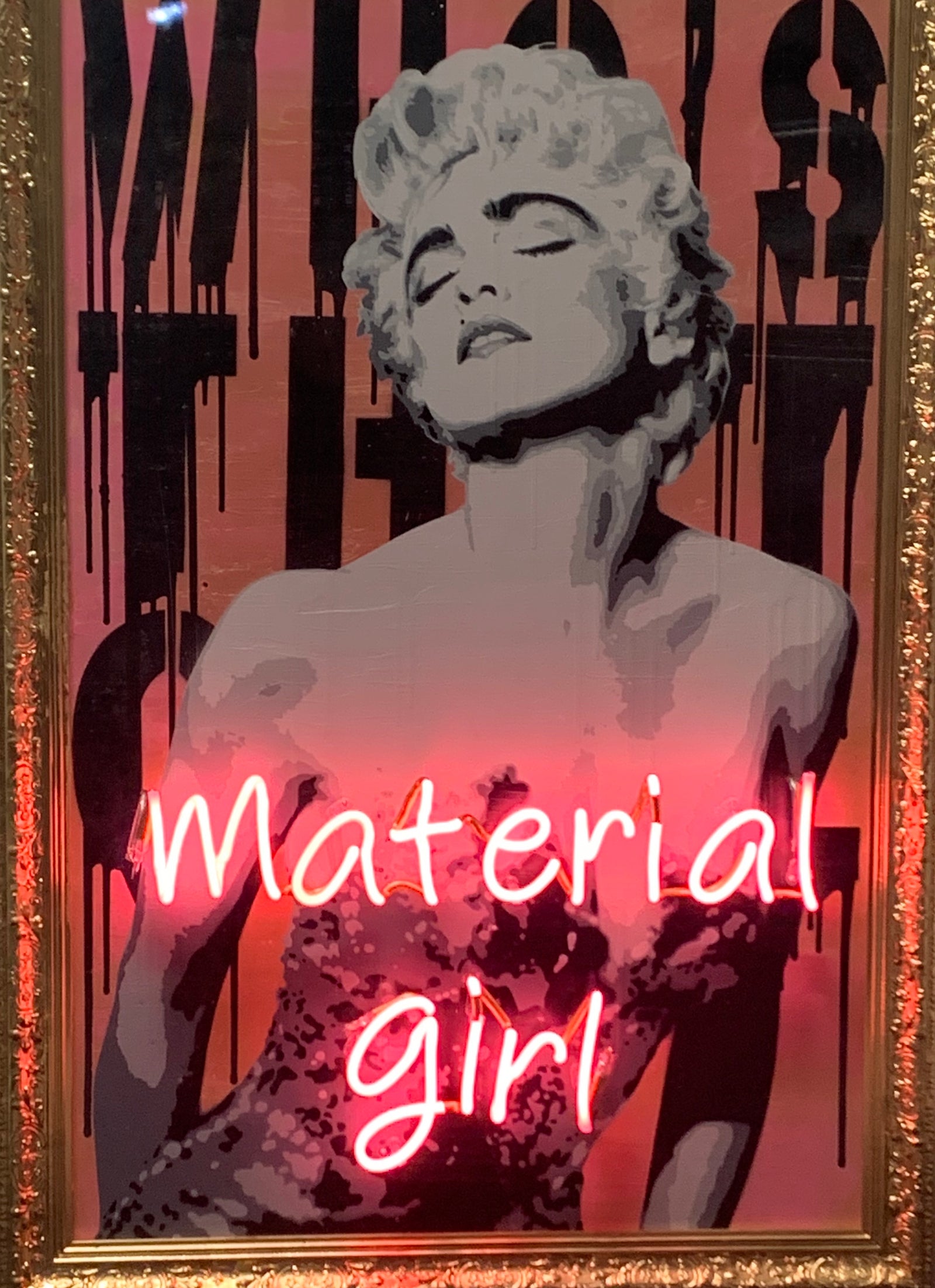 Pegasus x Illuminati Neon - Madonna (Material Girl) - Pink