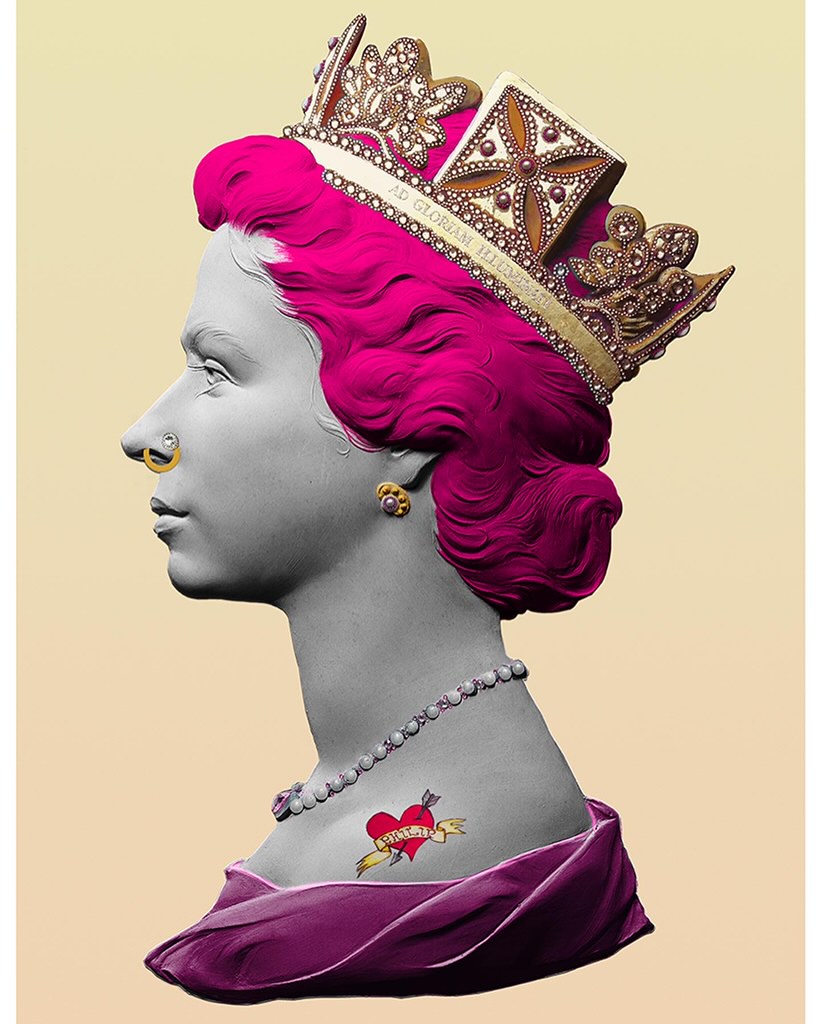 Illuminati Neon - Pink Punk Queen Large