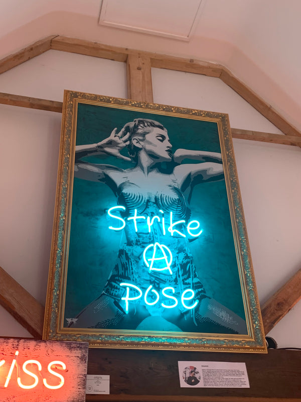 Buy Print / Madonna / Strike a Pose / Art / Music / Graphic Design / Design  / Prints / Contemporary / Wall Art / Cool / Icons / Gift Online in India -  Etsy