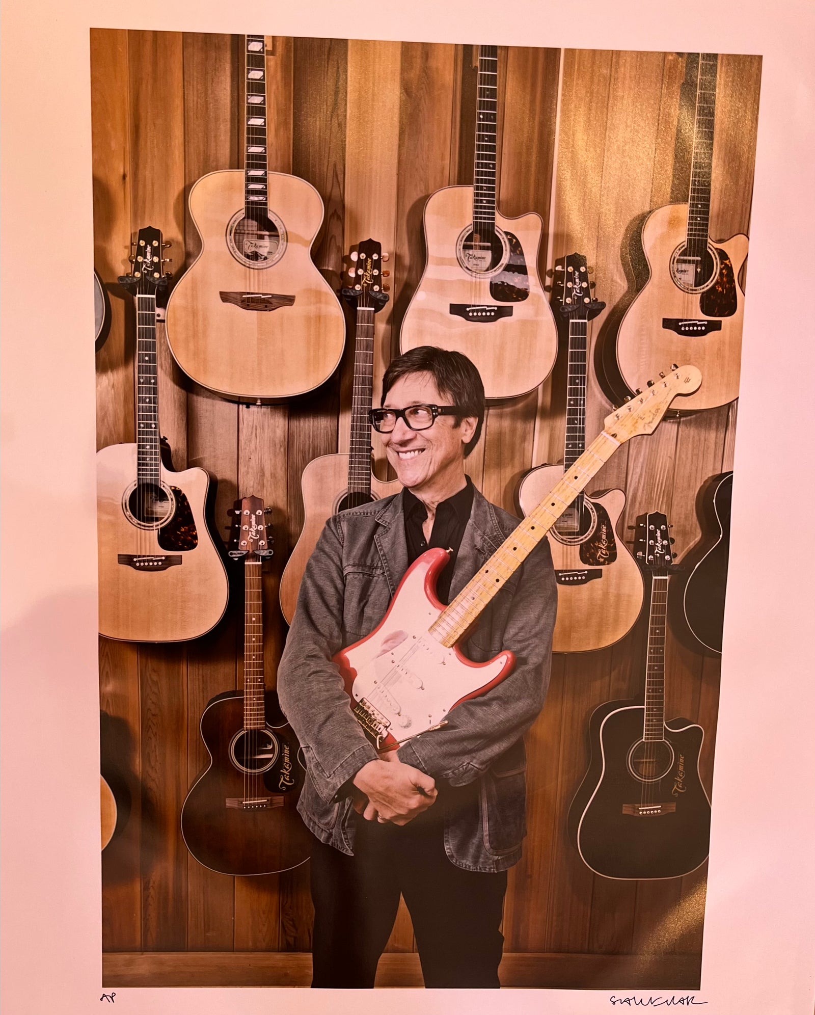 Hank Marvin - Colour (51cm x 61cm)