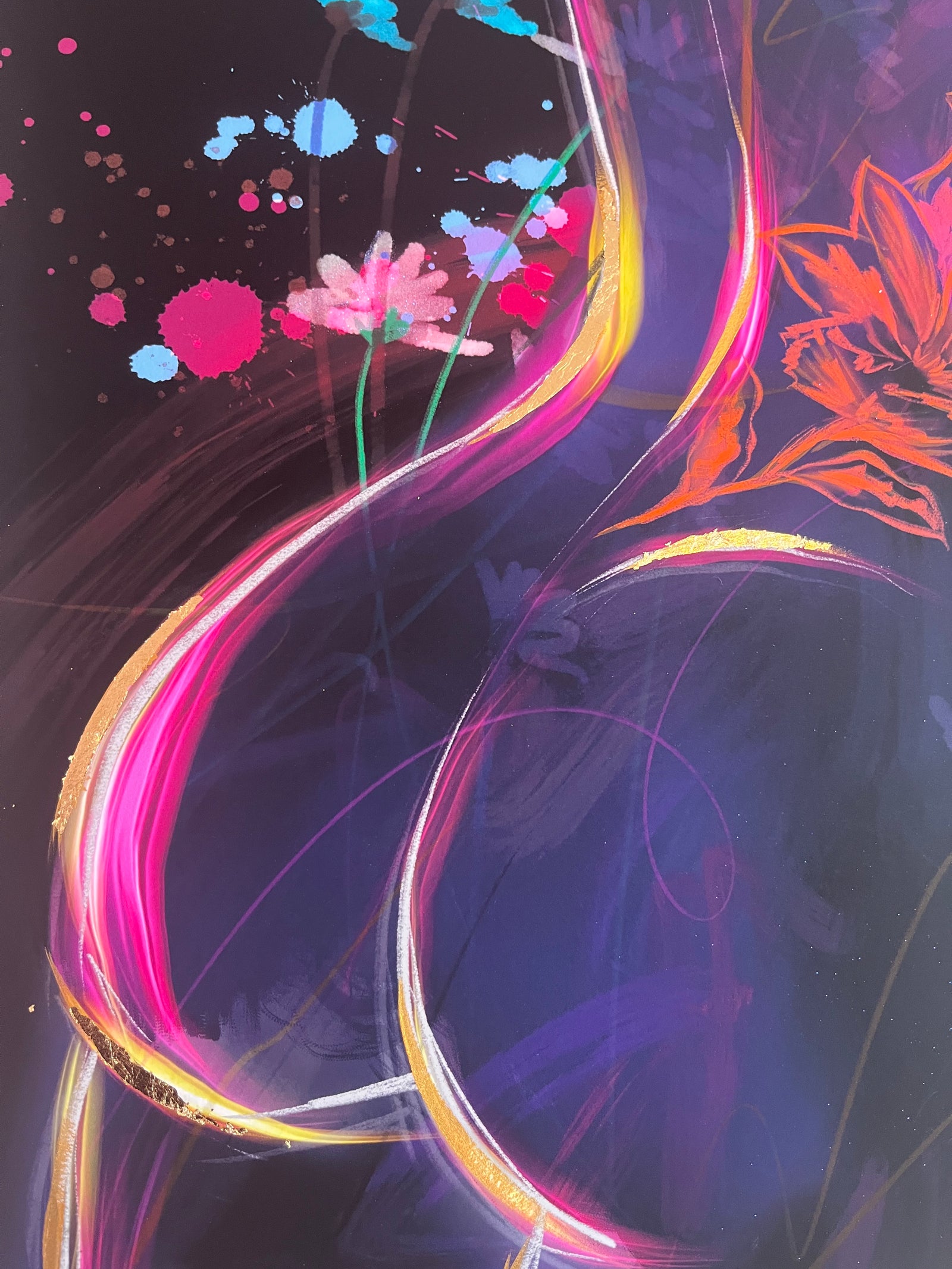 Charlotte (Hand Finished Gold Leaf)