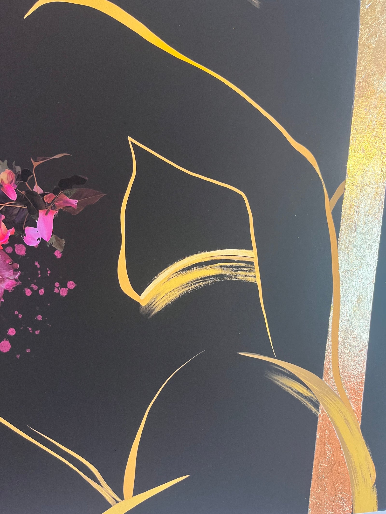 Mai (Hand Finished Gold Leaf)