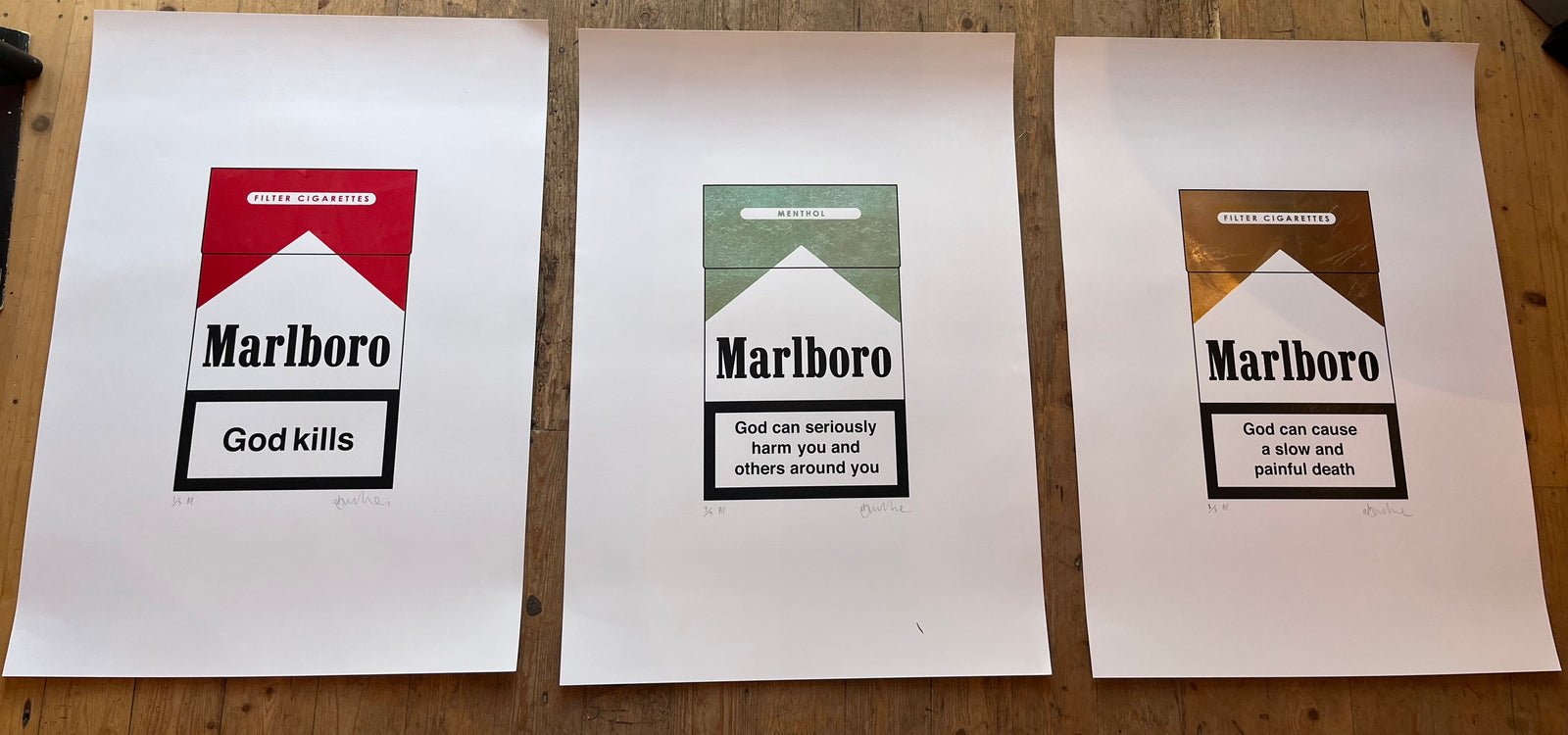 Alex Bucklee - God Kills Triptych (AP)