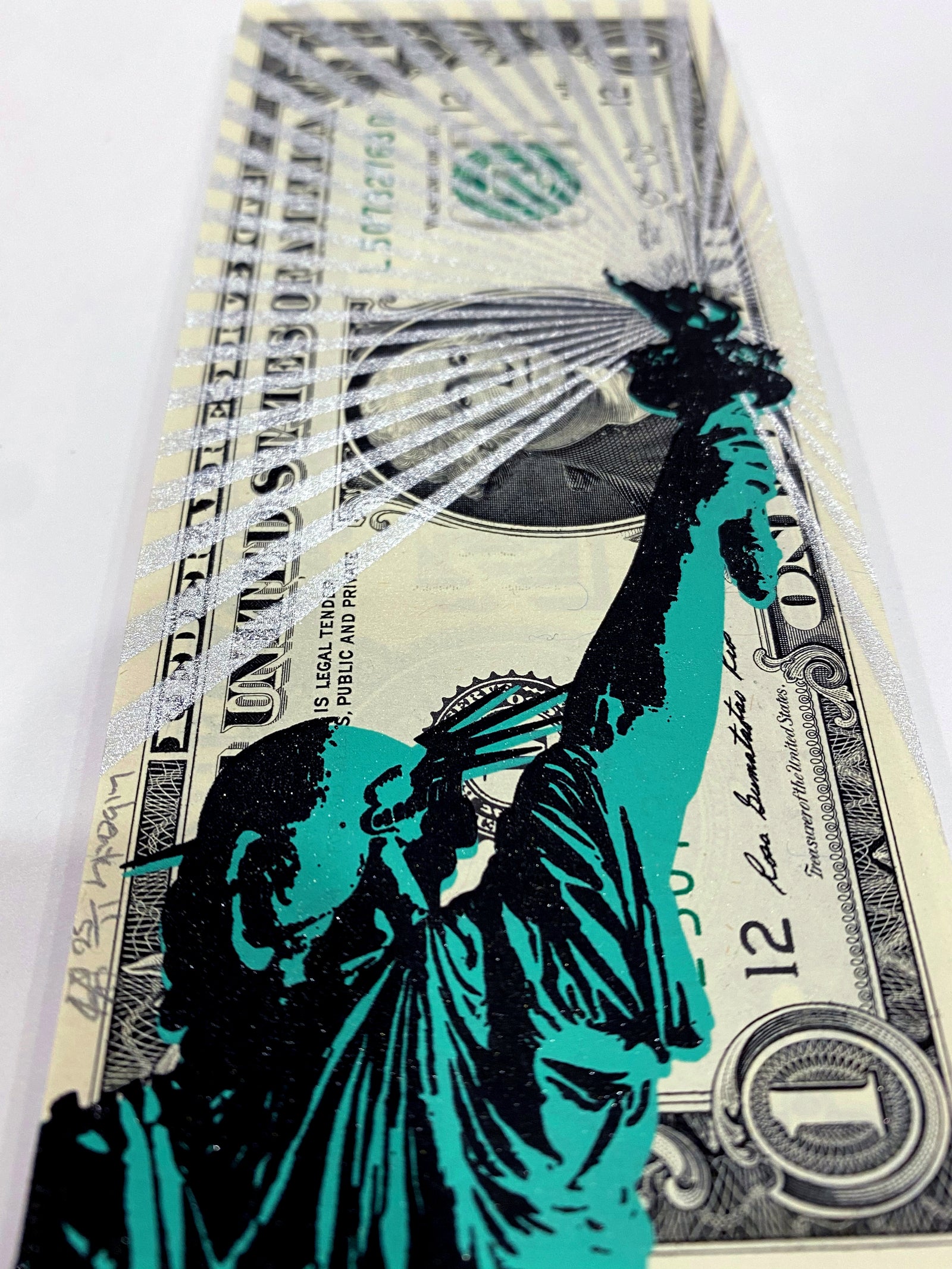 Jayson Lilley - One Dollar Note Series - Liberty