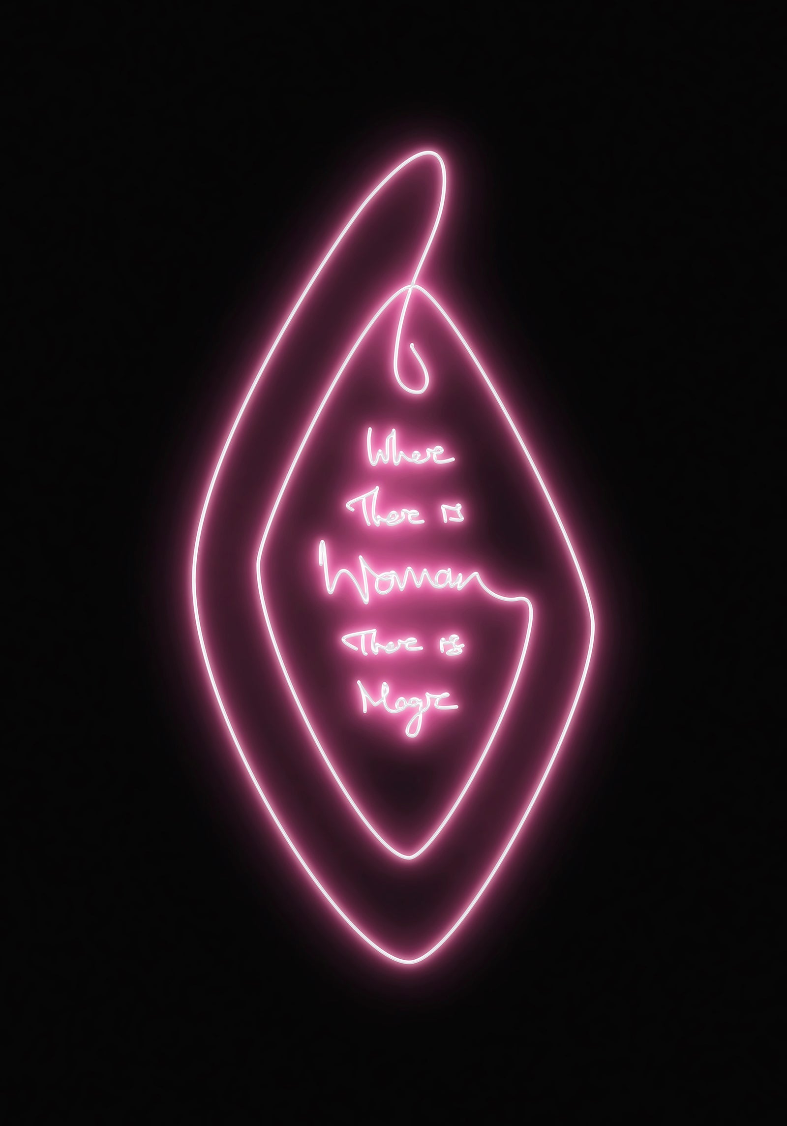 Lauren Baker - Woman Magic - Dragon Fruit Pink