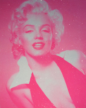 David Studwell - Marilyn Monroe - Candy Floss Pink - Diamond Dust