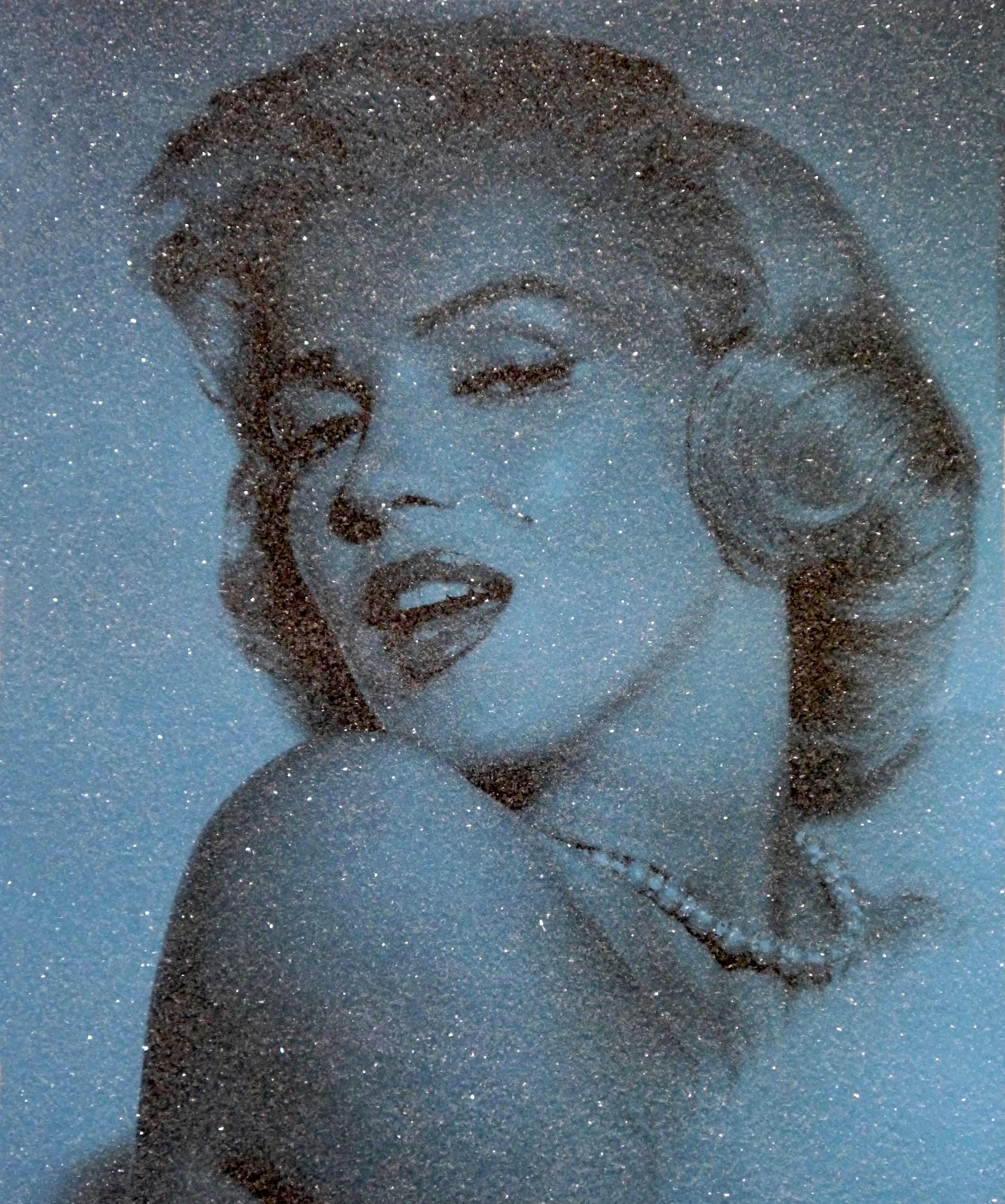 David Studwell - Marilyn Monroe (Electric Blue)