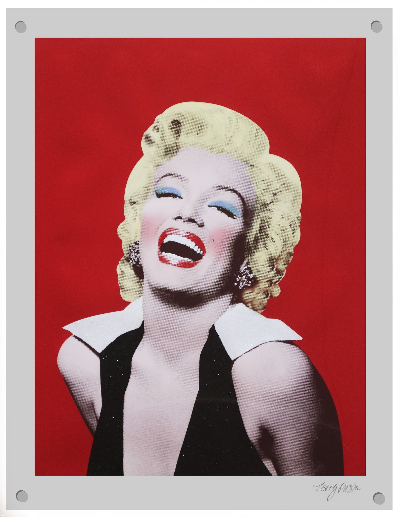 Terry Pastor - Marilyn (Swarovski Crystal - Framed in Perspex)
