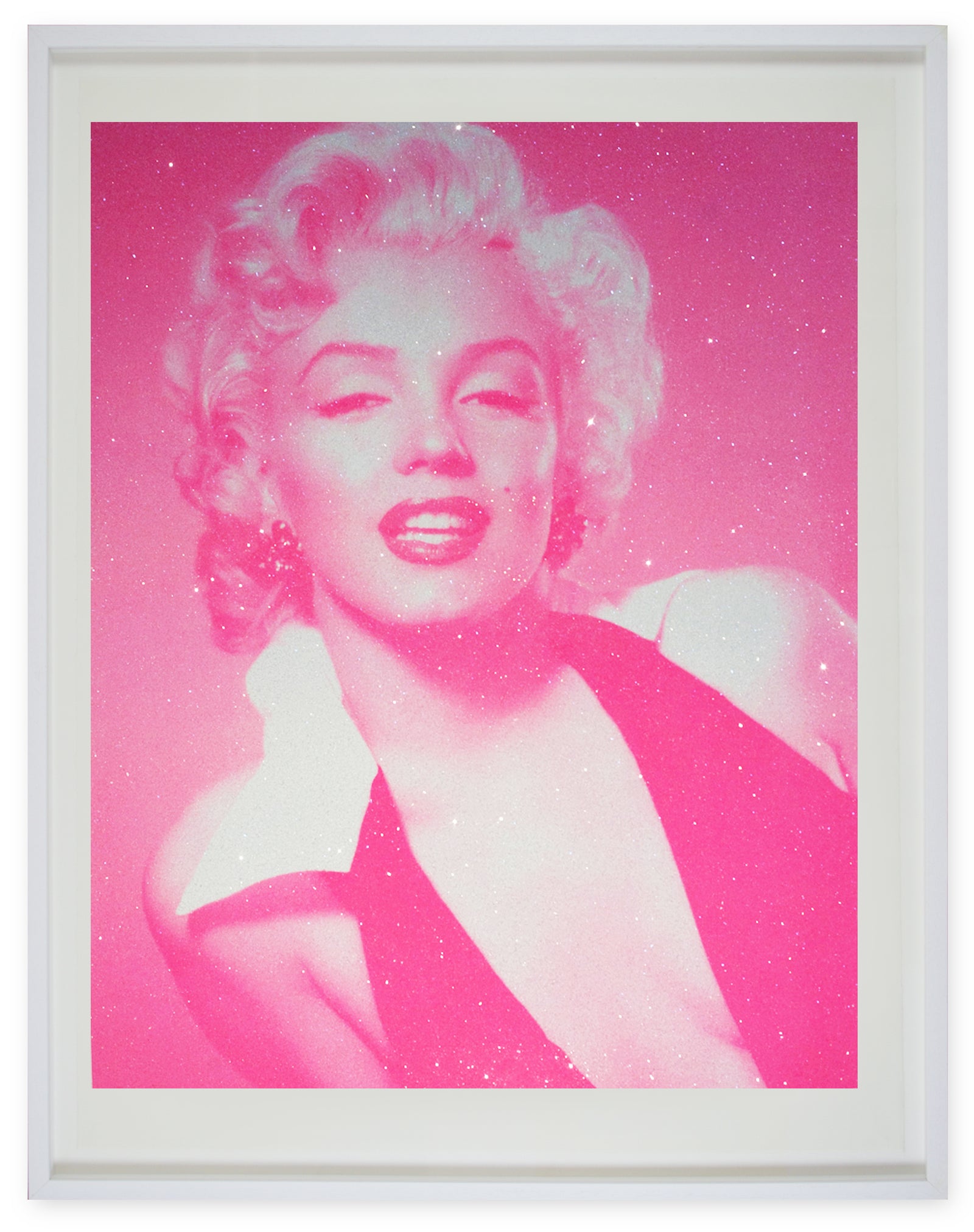 David Studwell - Marilyn Monroe - Candy Floss Pink - Diamond Dust