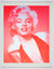 David Studwell - Marilyn Monroe - Neon Red - Diamond Dust