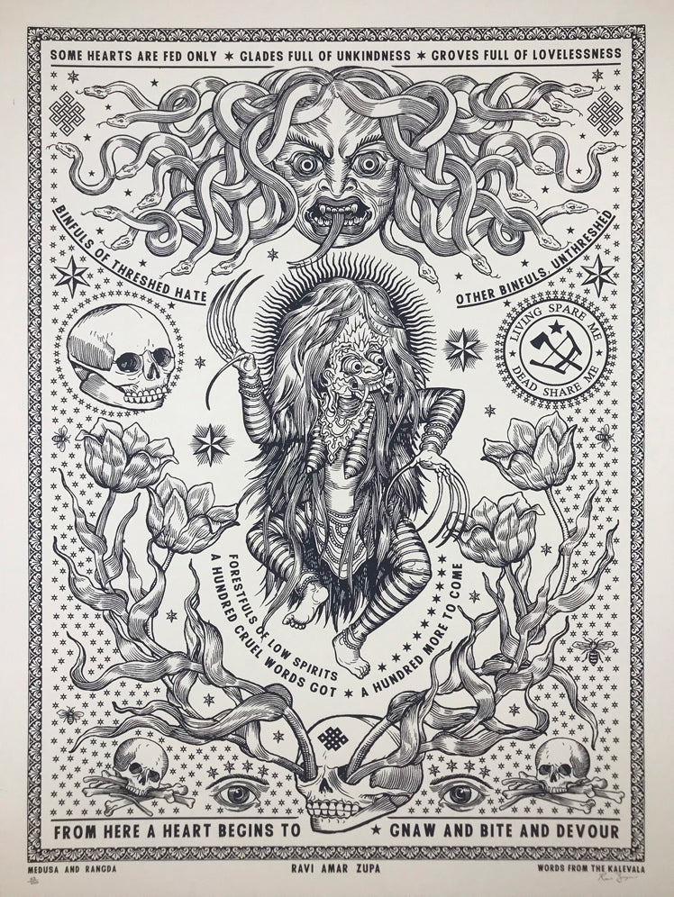 Ravi Zupa - Medusa and Rangda