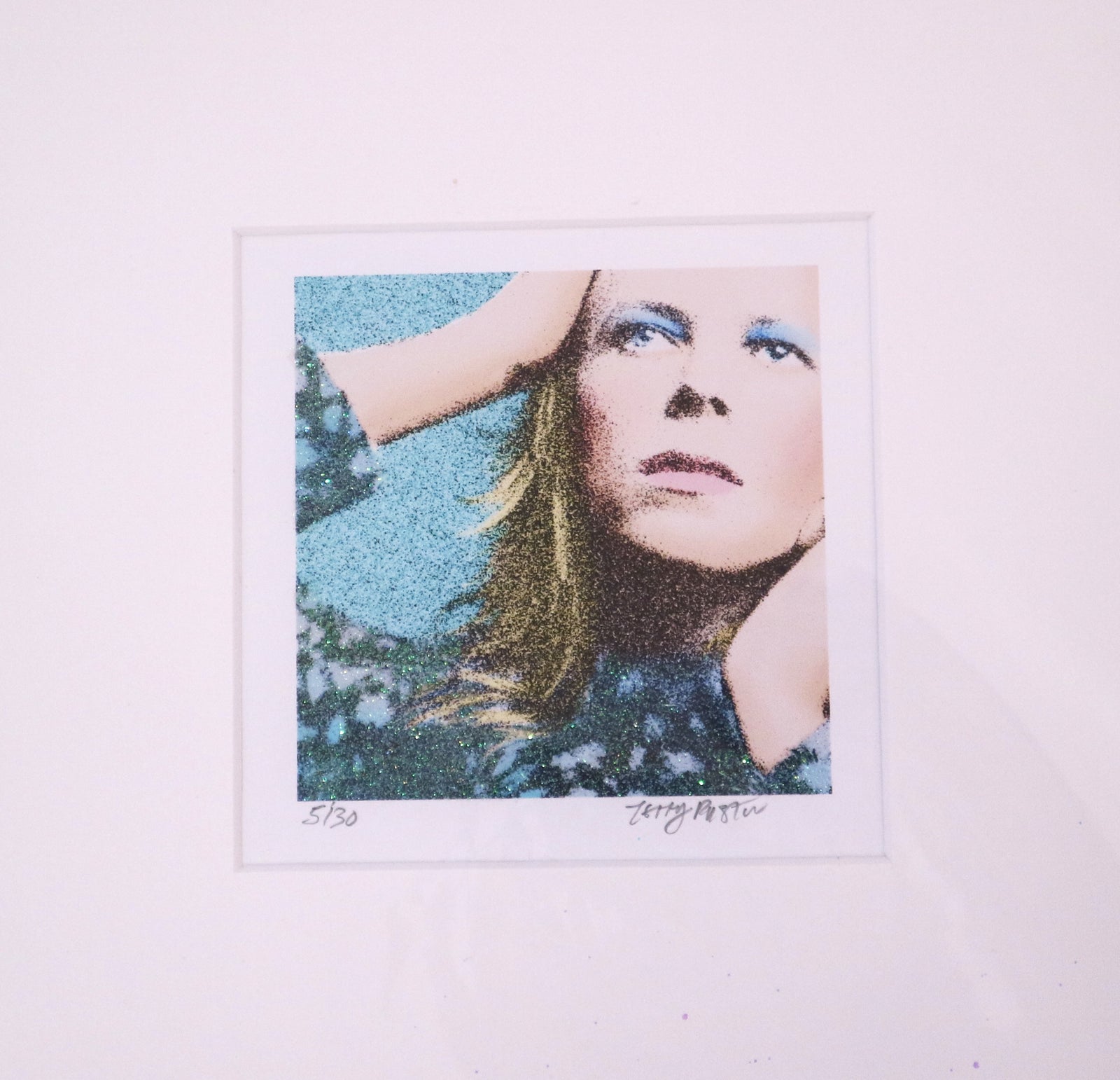 Terry Pastor - Oh! You Pretty Things Bowie (Blue - Mini Glitter)