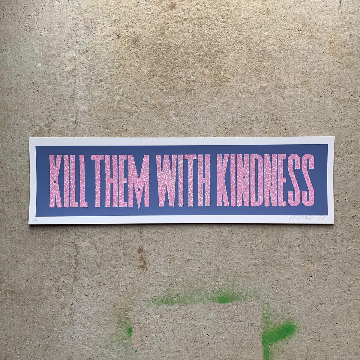 Alex Bucklee - Killing Evil - Nice (Blue & Pink Diamond Dust)