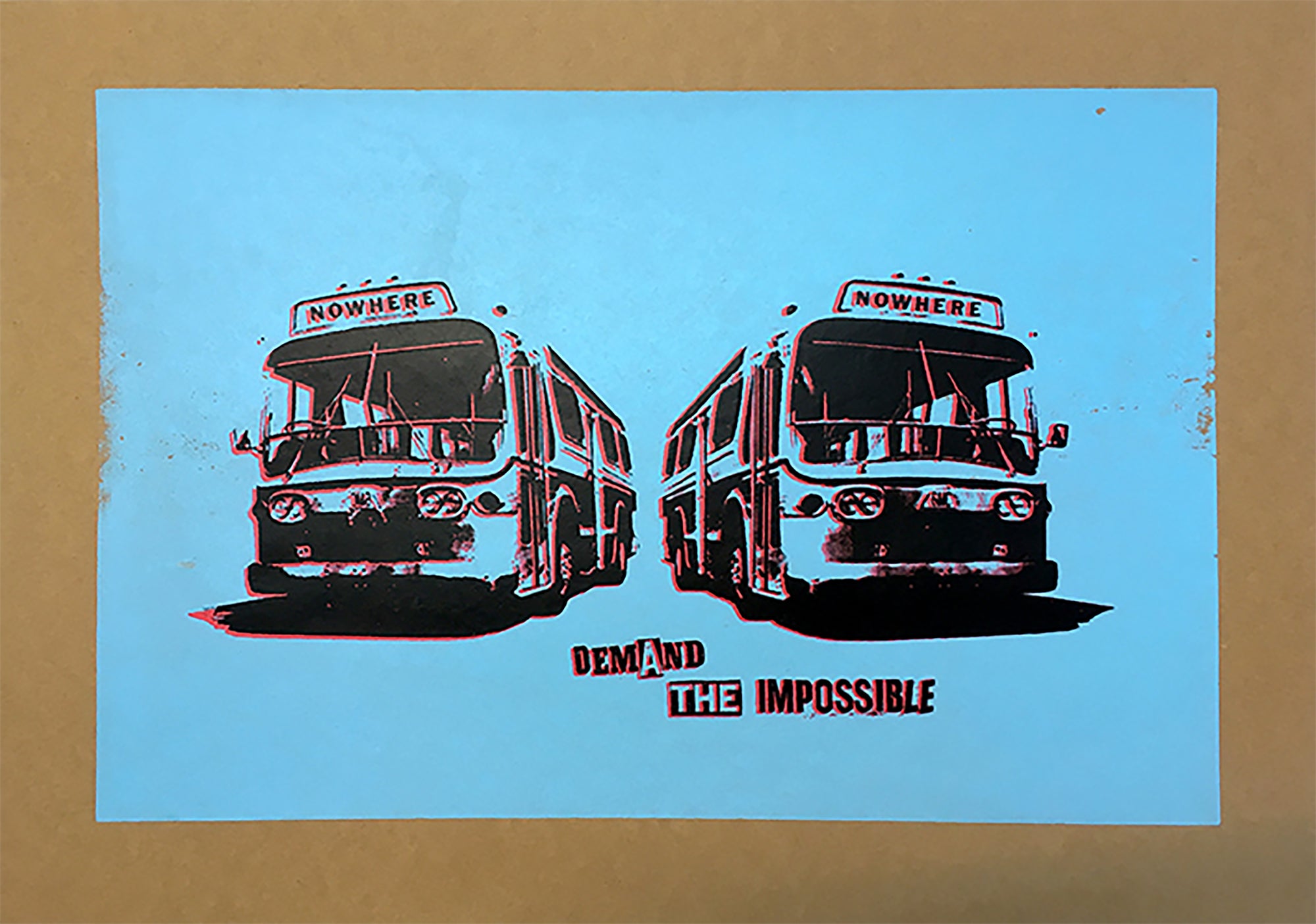 Jamie Reid - Demand The Impossible (Nowhere Buses - Blue)