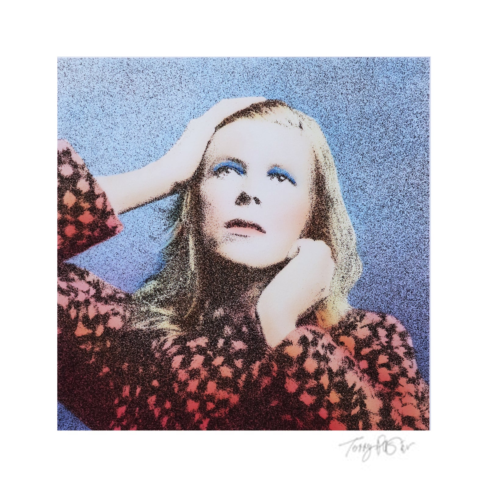 Terry Pastor - Oh! You Pretty Things (Pale Blue with Glitter)