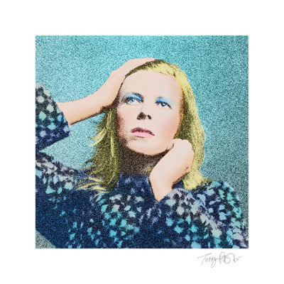 Terry Pastor - Oh! You Pretty Things (Blue and Turquoise)