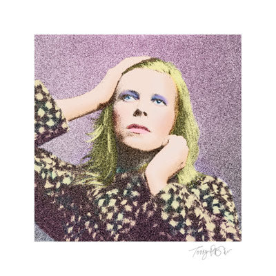 Terry Pastor - Oh! You Pretty Things (Yellow and Purple)