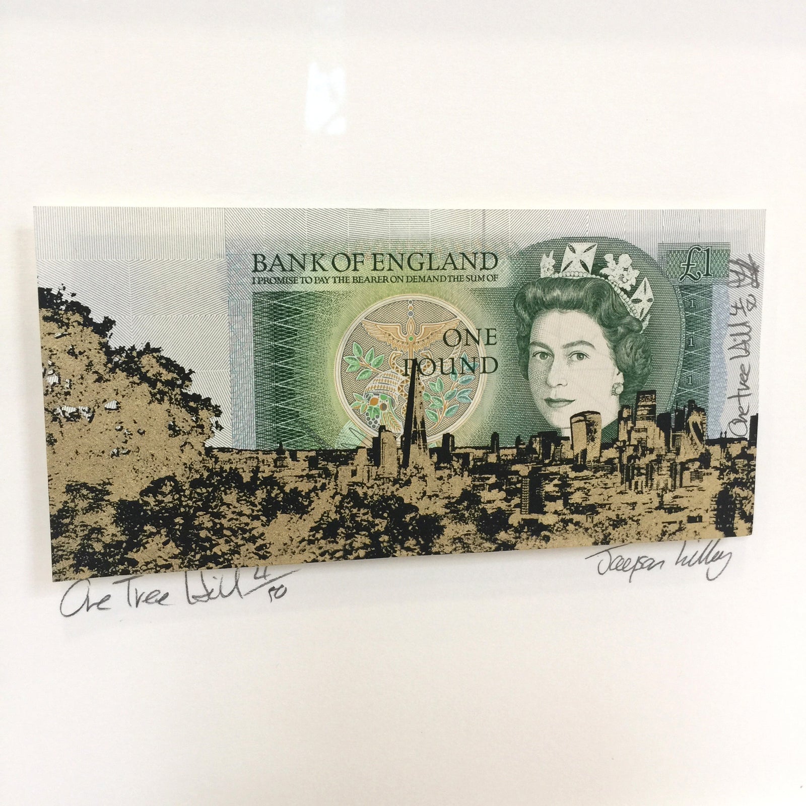 Jayson Lilley - One Pound Note Series - One Tree Hill