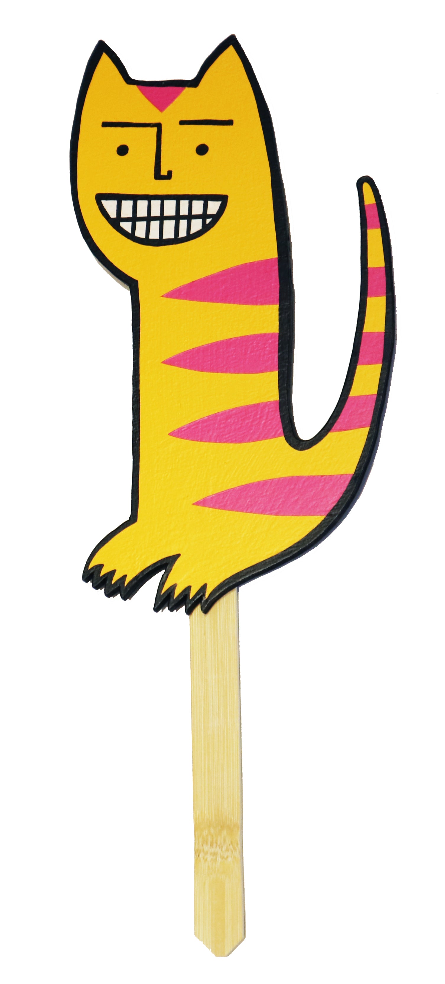 Alan Rogerson - Cat On A Stick (Orange)