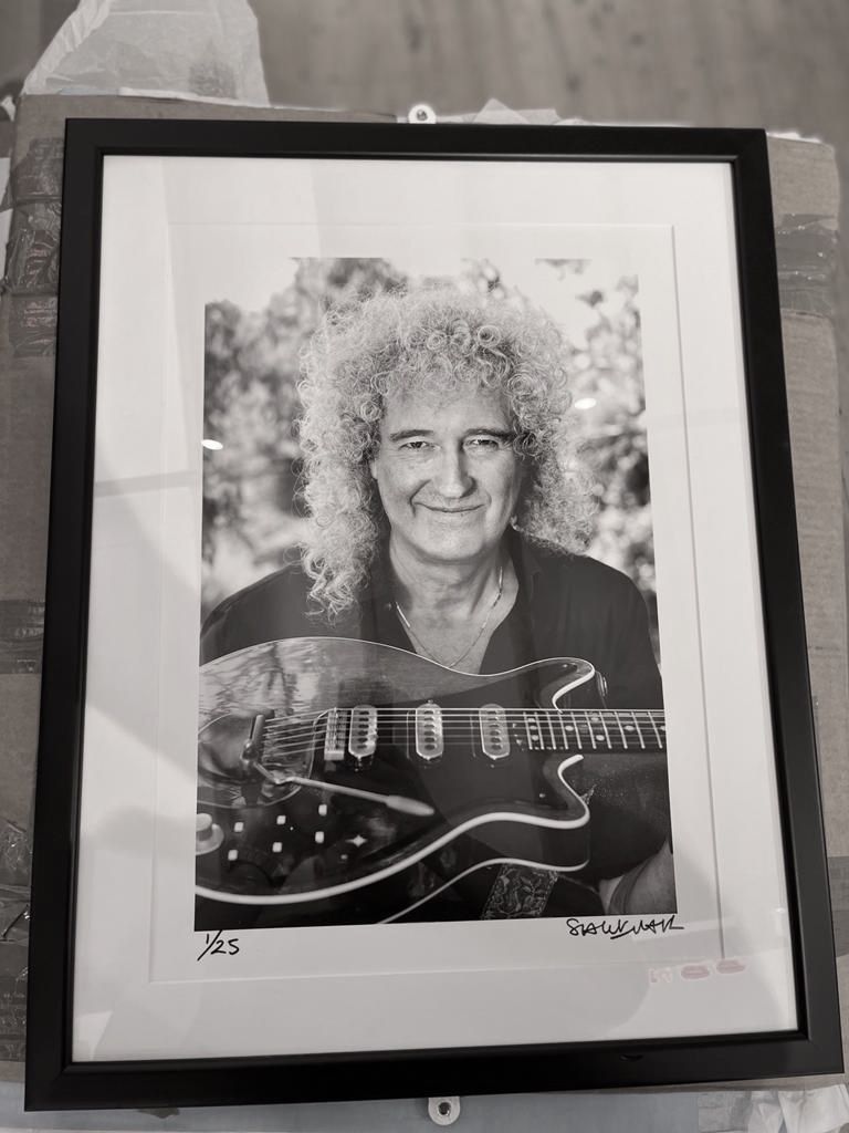 Brian May - Framed Limited Edition - 49.5 x 63.5cms