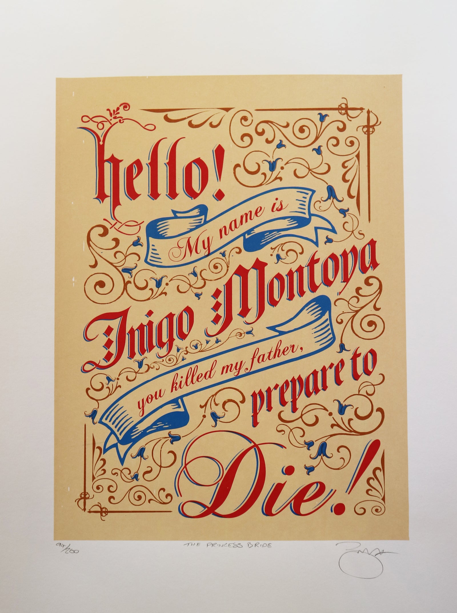 Barry D Bulsara - The Princess Bride