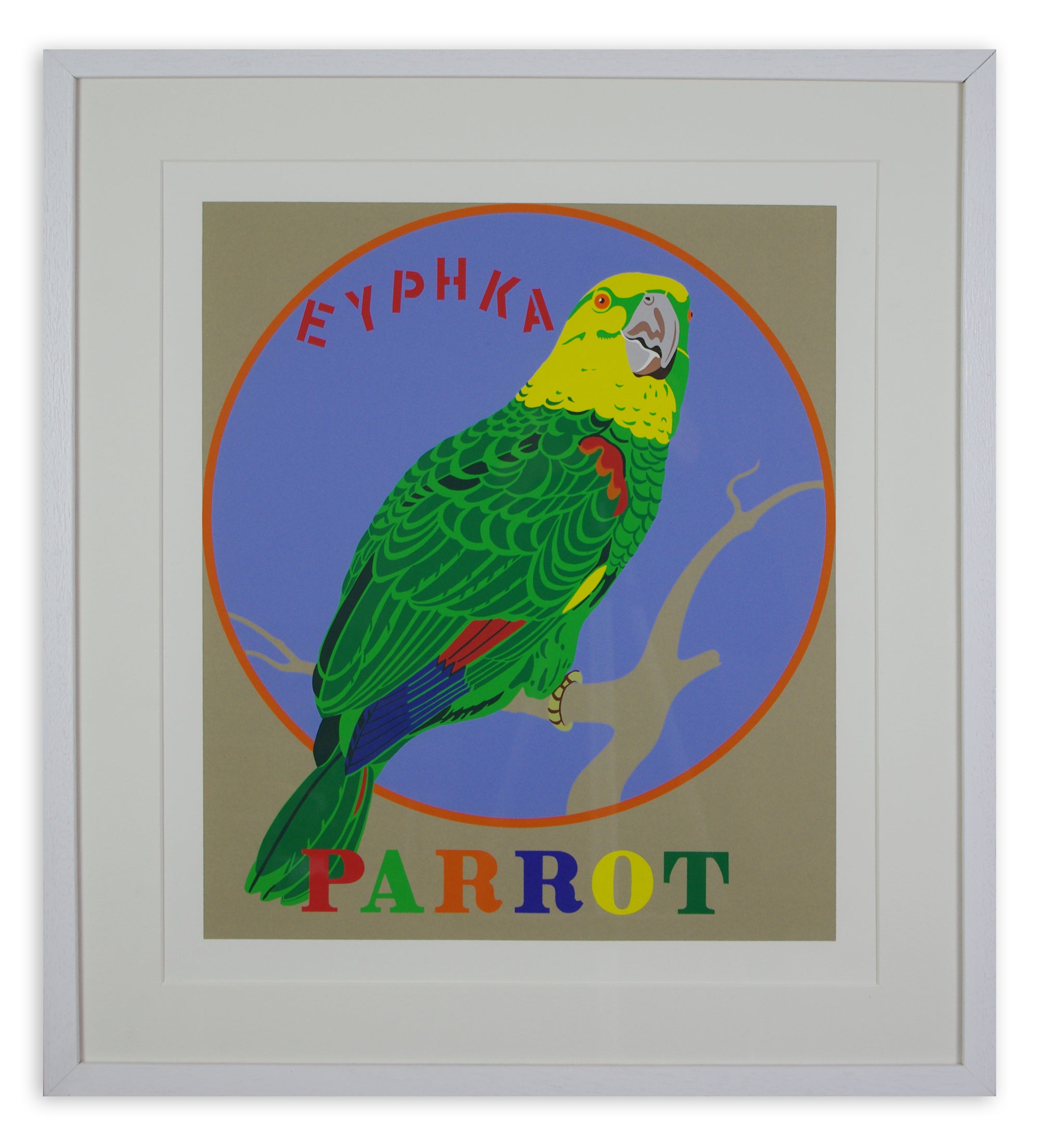 Robert Indiana - Parrot (Framed)