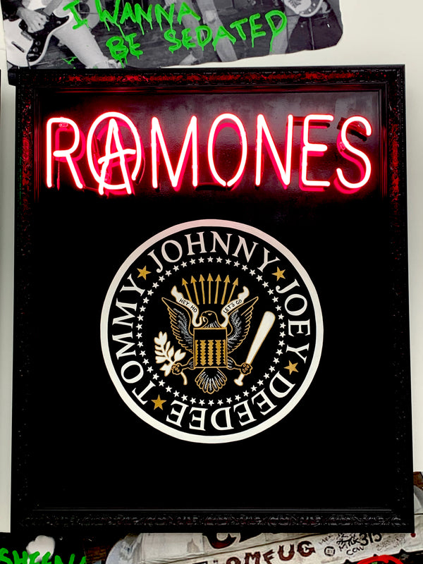 Illuminati Neon - The Ramones - Pink - The Art Hound Gallery