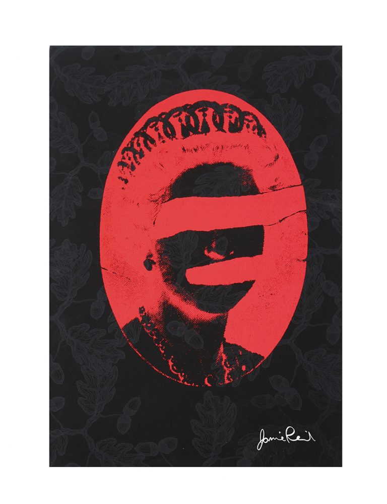 Jamie Reid - Black Queen in Red