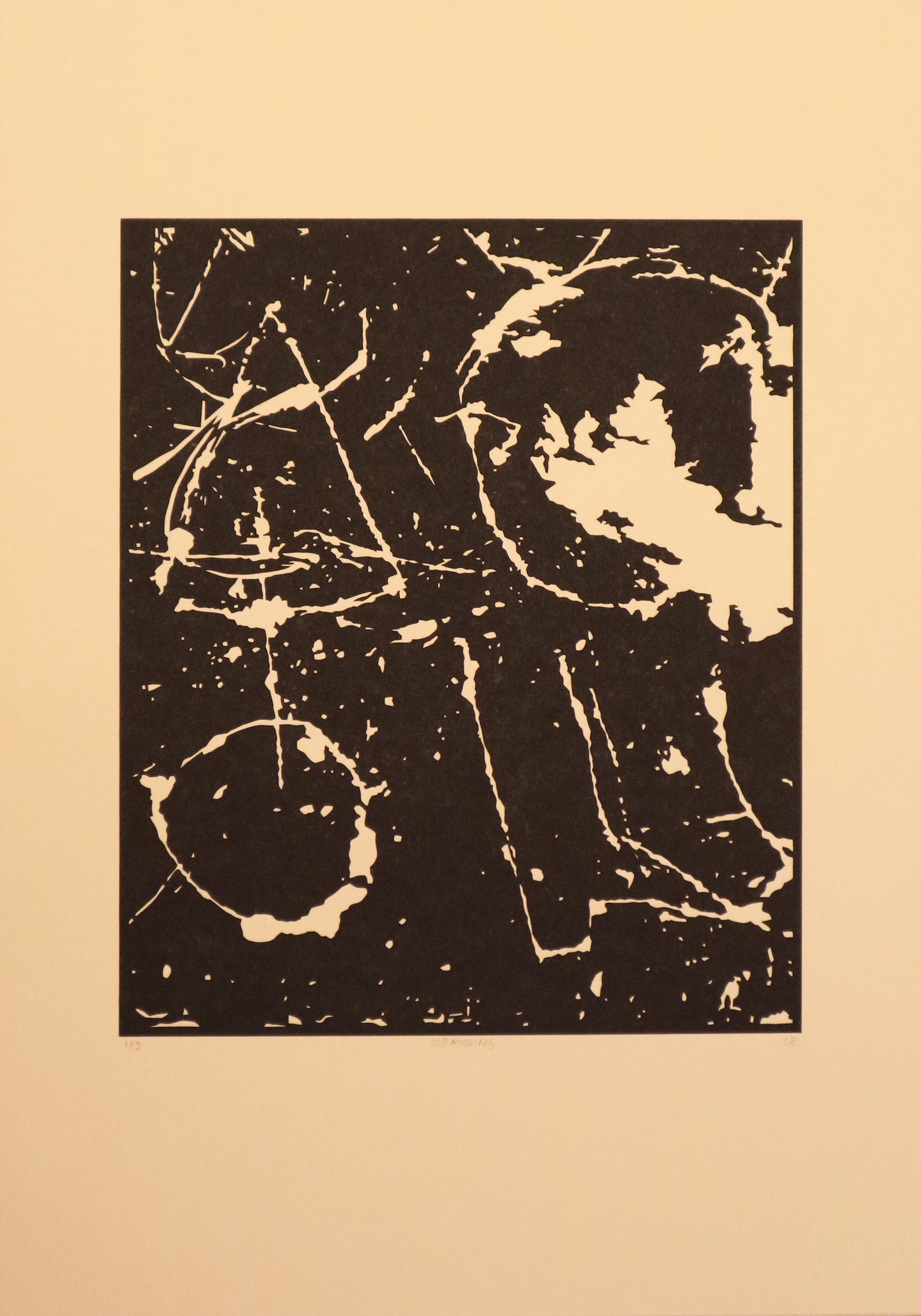 Callum Russell - Scratches (Original Paper cut)